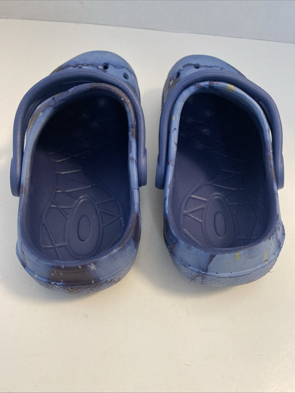 Moc Clogs Youth Size 11/12 Shoes Black/Blue Breathable