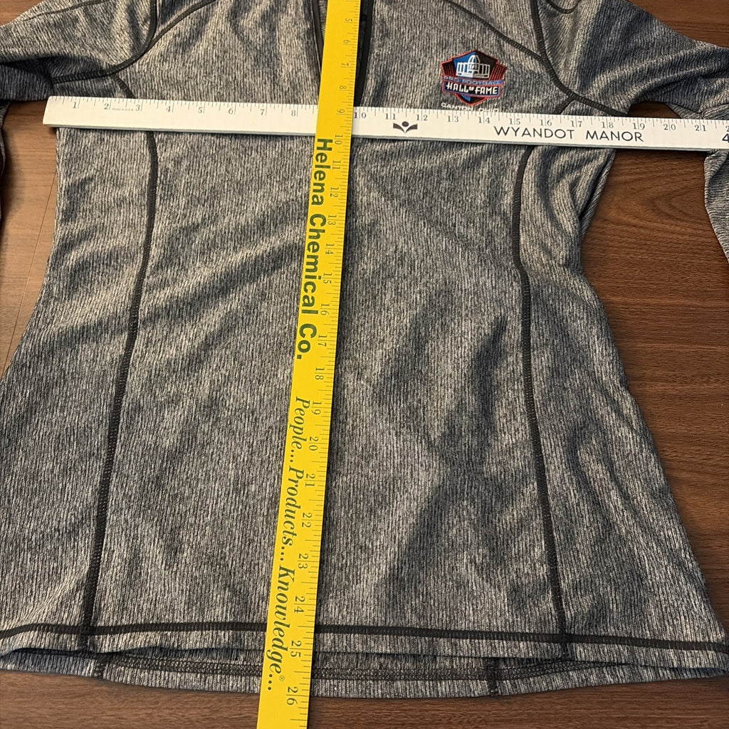 Antigua Women's NFL Pro Football Hall Of Fame 1/4 Zip Pullover Jacket sz Small