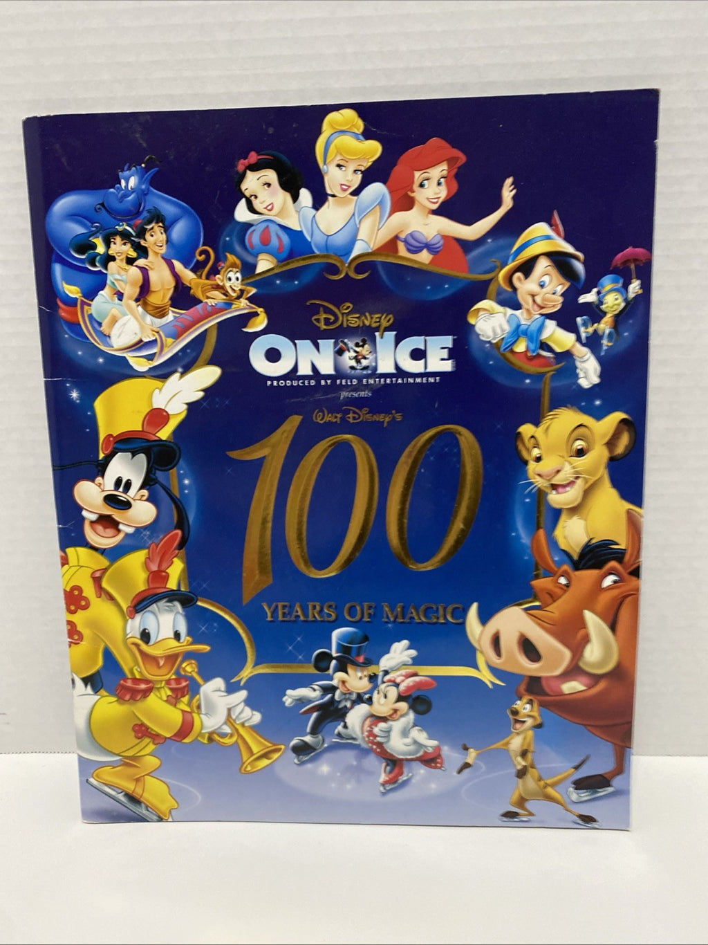 Disney On Ice Program 100 Years of Magic