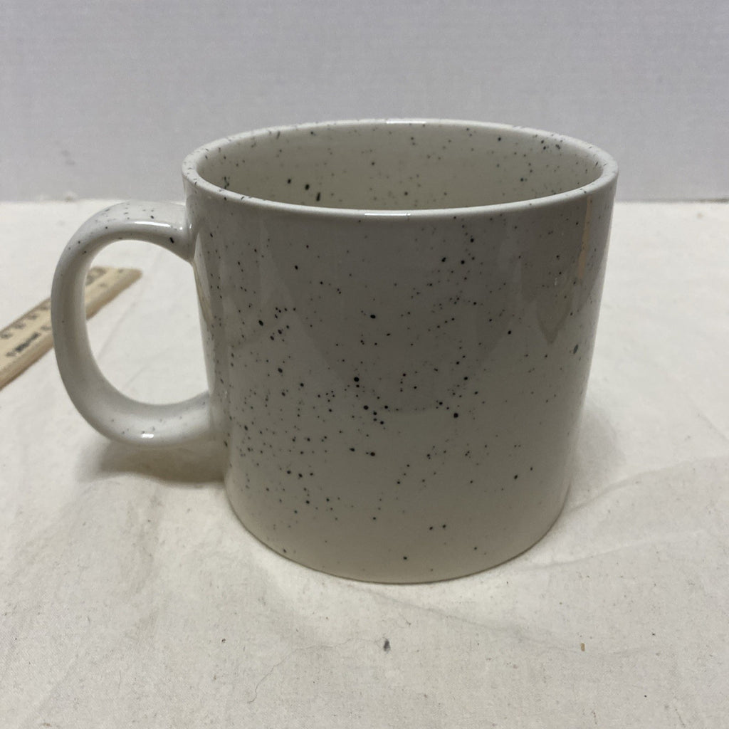 Coffee Cup Mug Mama Bear Mother Mama  Pink Speckled Beige