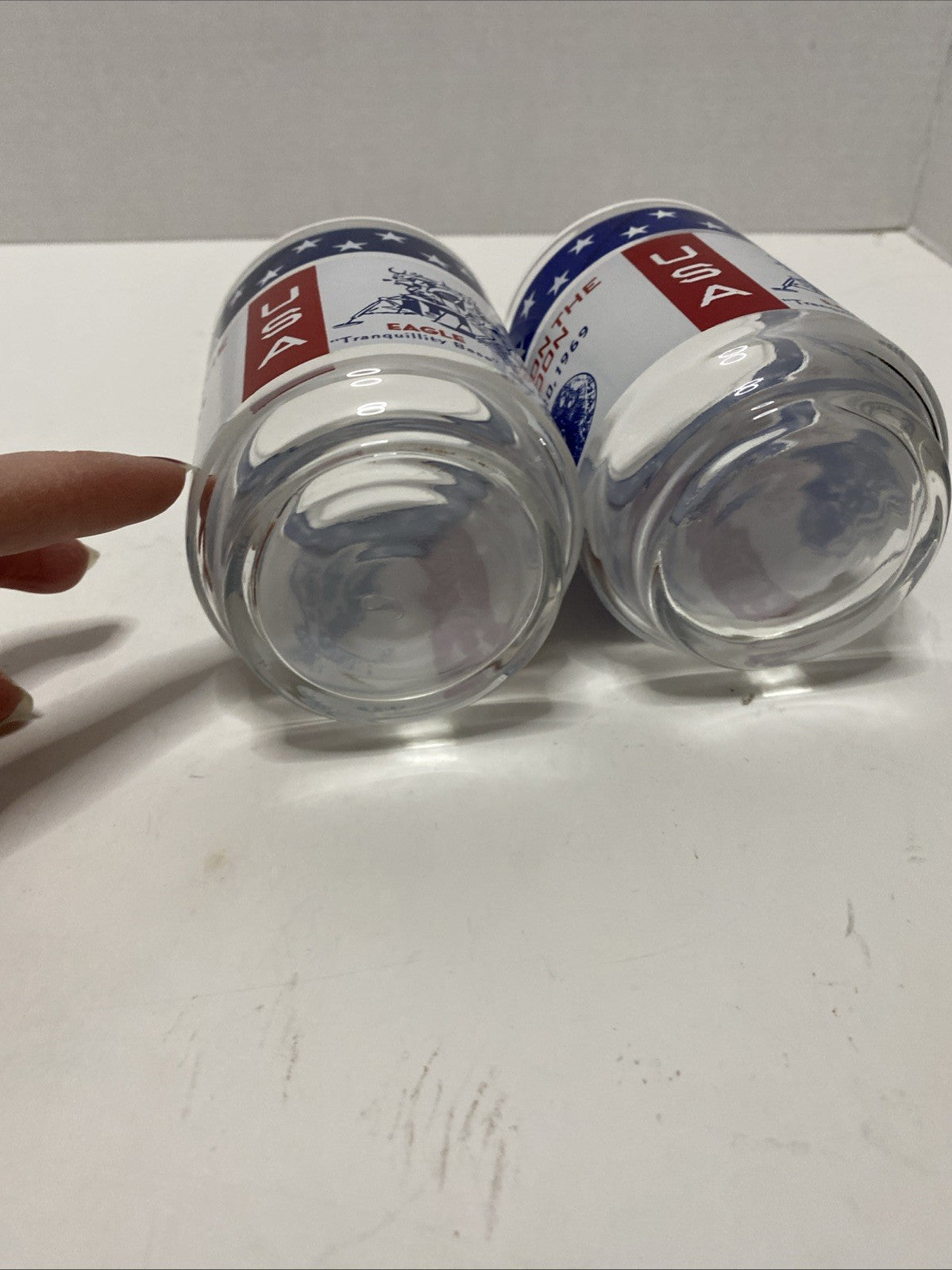 Vintage NASA Apollo 11 Libbey 1971 Moon Space Mission Drinking Glass Tumbler
