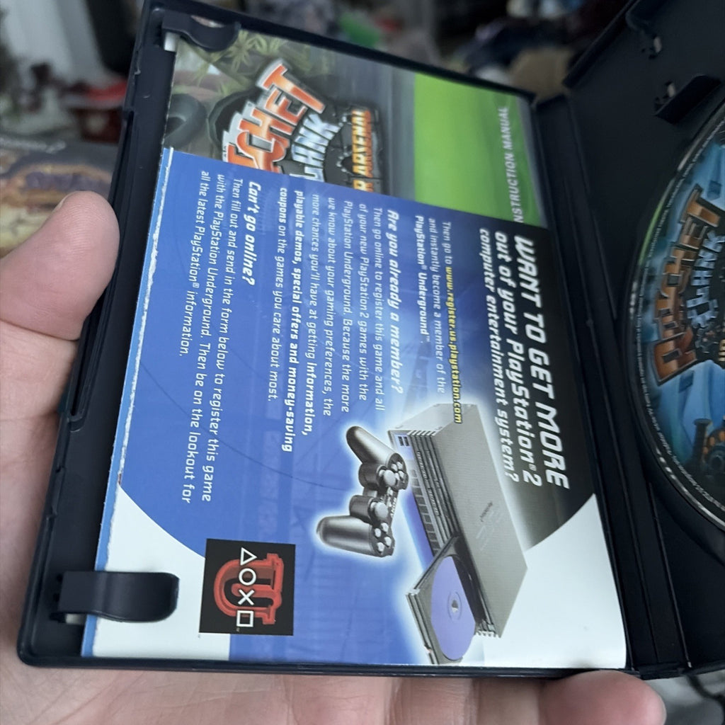 Ratchet and Clank Up Your Arsenal Sony PS2 PlayStation 2 With Case