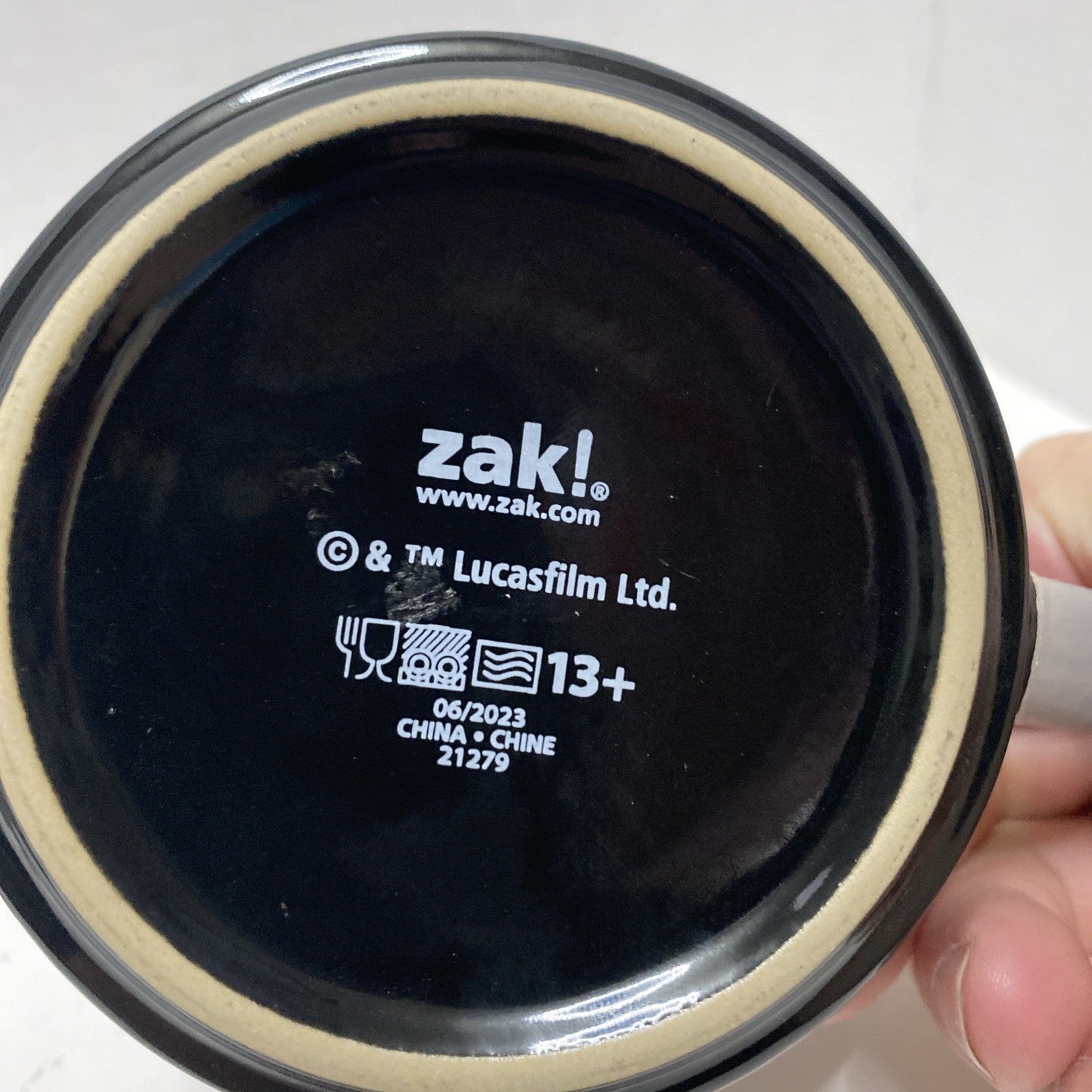 ZAK Star Wars coffee mug Red Five  standing by Disney Lucas films