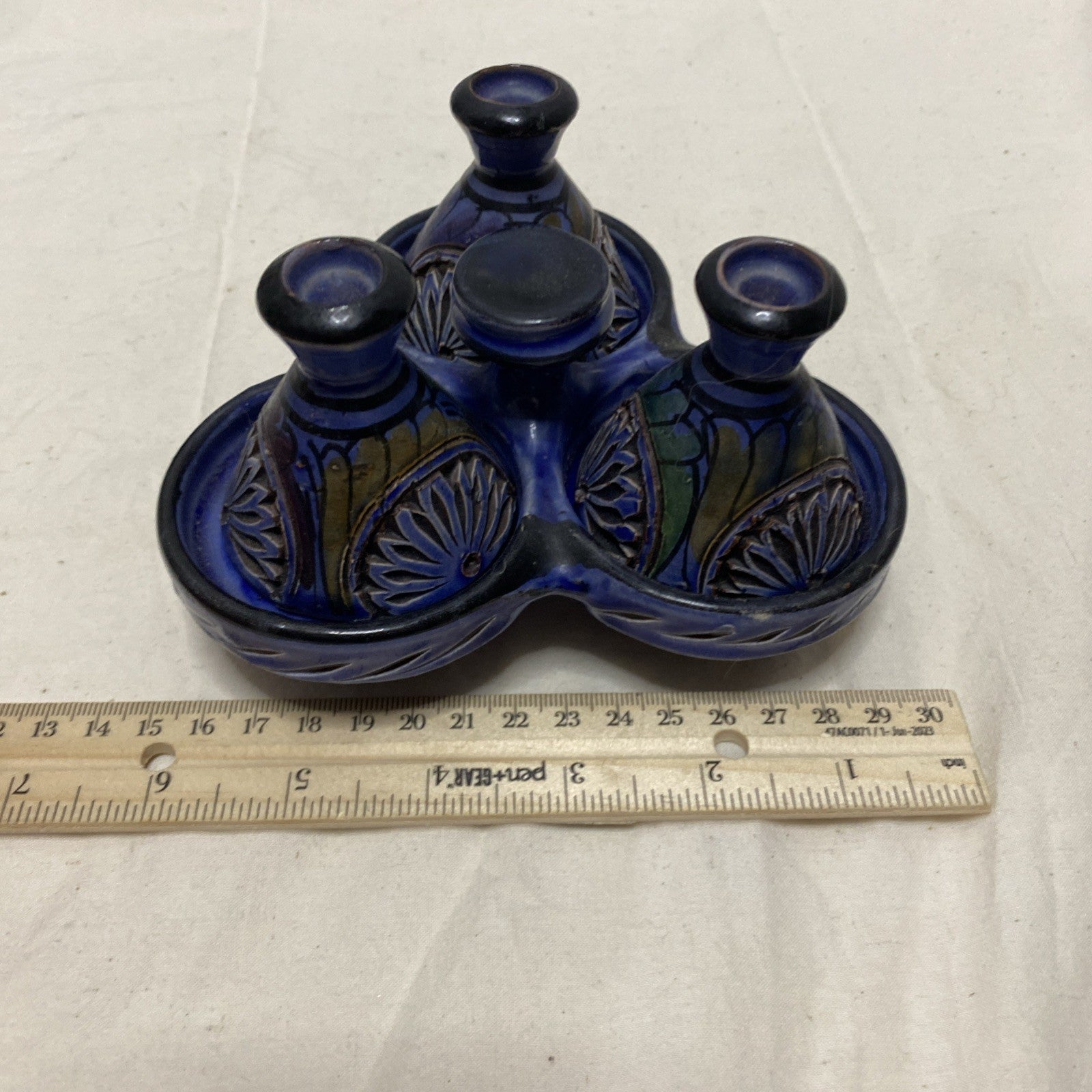 Moroccan  Ceramic Spice Holder