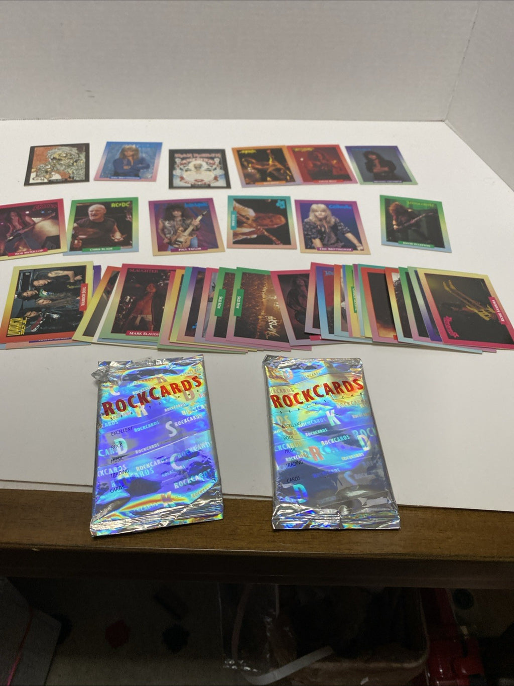 Lot of rock cards series one assorted cards please see pictures 42 Cards