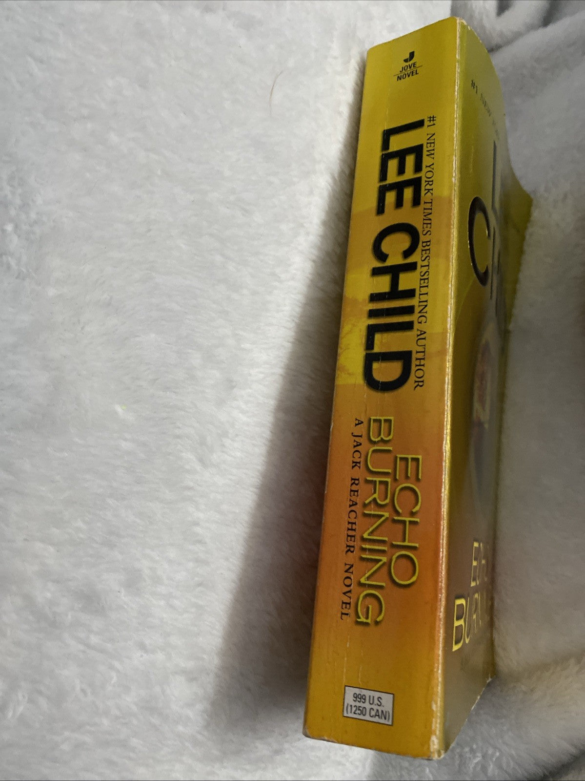 Echo Burning; Jack Reacher paperback, Lee Child