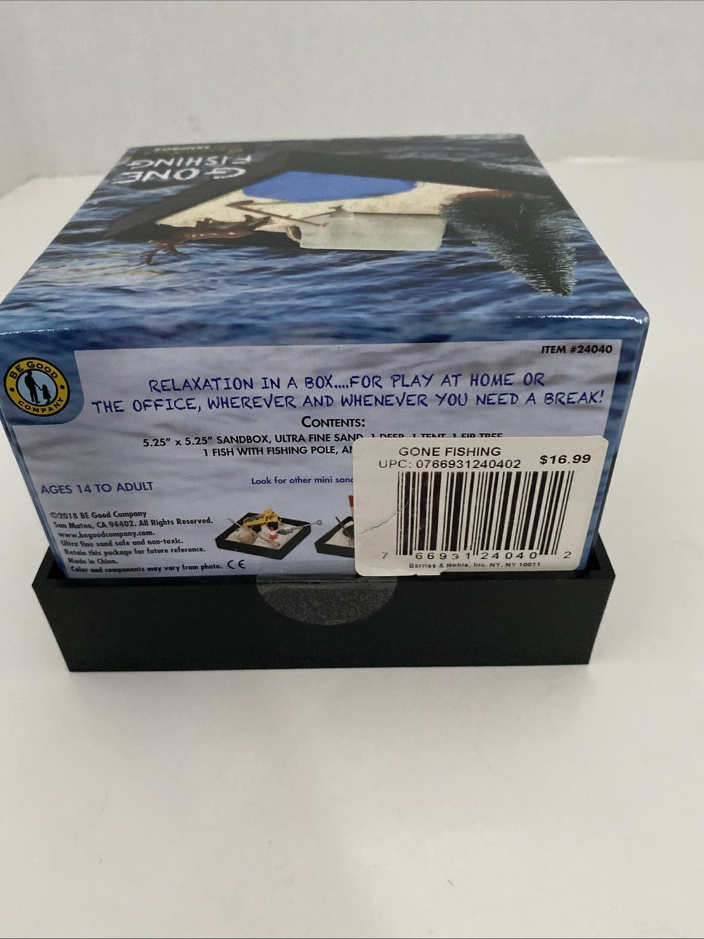 Gone Fishing Executive Mini Sandbox by BE Good Company