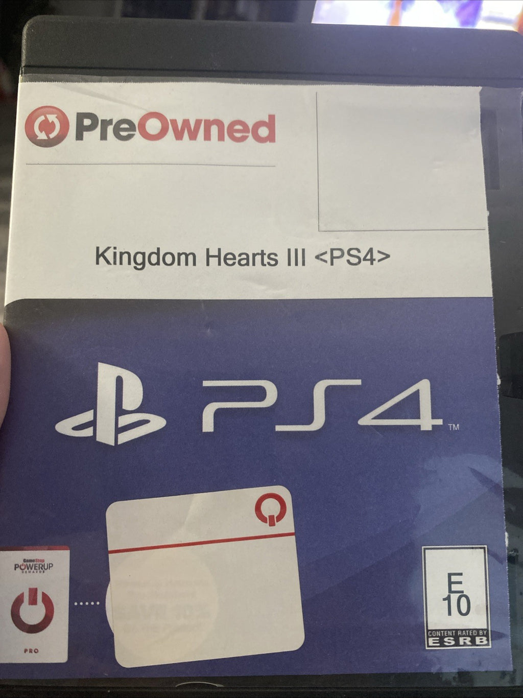 Kingdom Hearts 3 III (Sony PlayStation 4, PS4) disc only