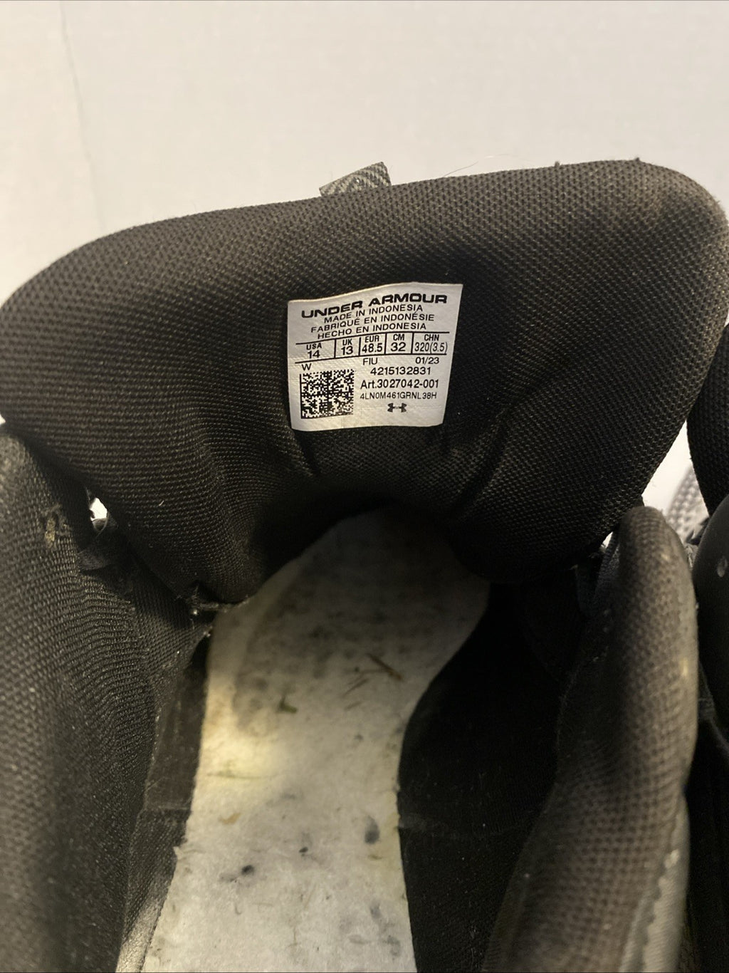 Under Armour Football Cleats- Great Shape! Men's 14. Need In-soles