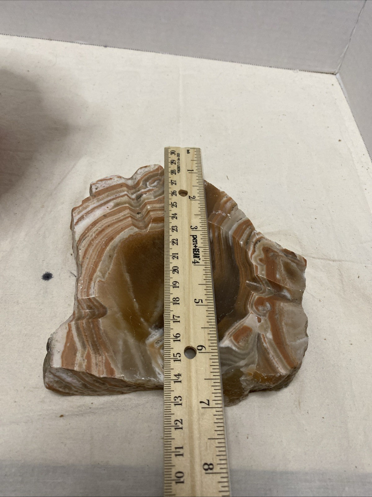 Vintage Ashtray Marble Stone  Mid-century Modern