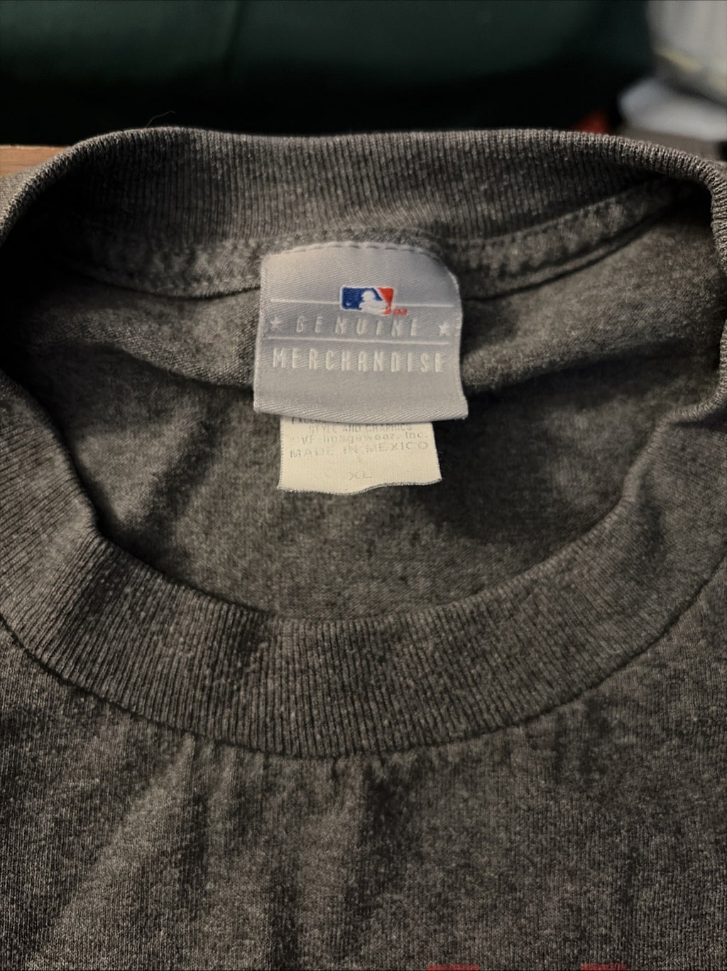 MLB Genuine Merchandise Toledo Mudhens Baseball Short Sleeve Shirt Gray XL Men’s
