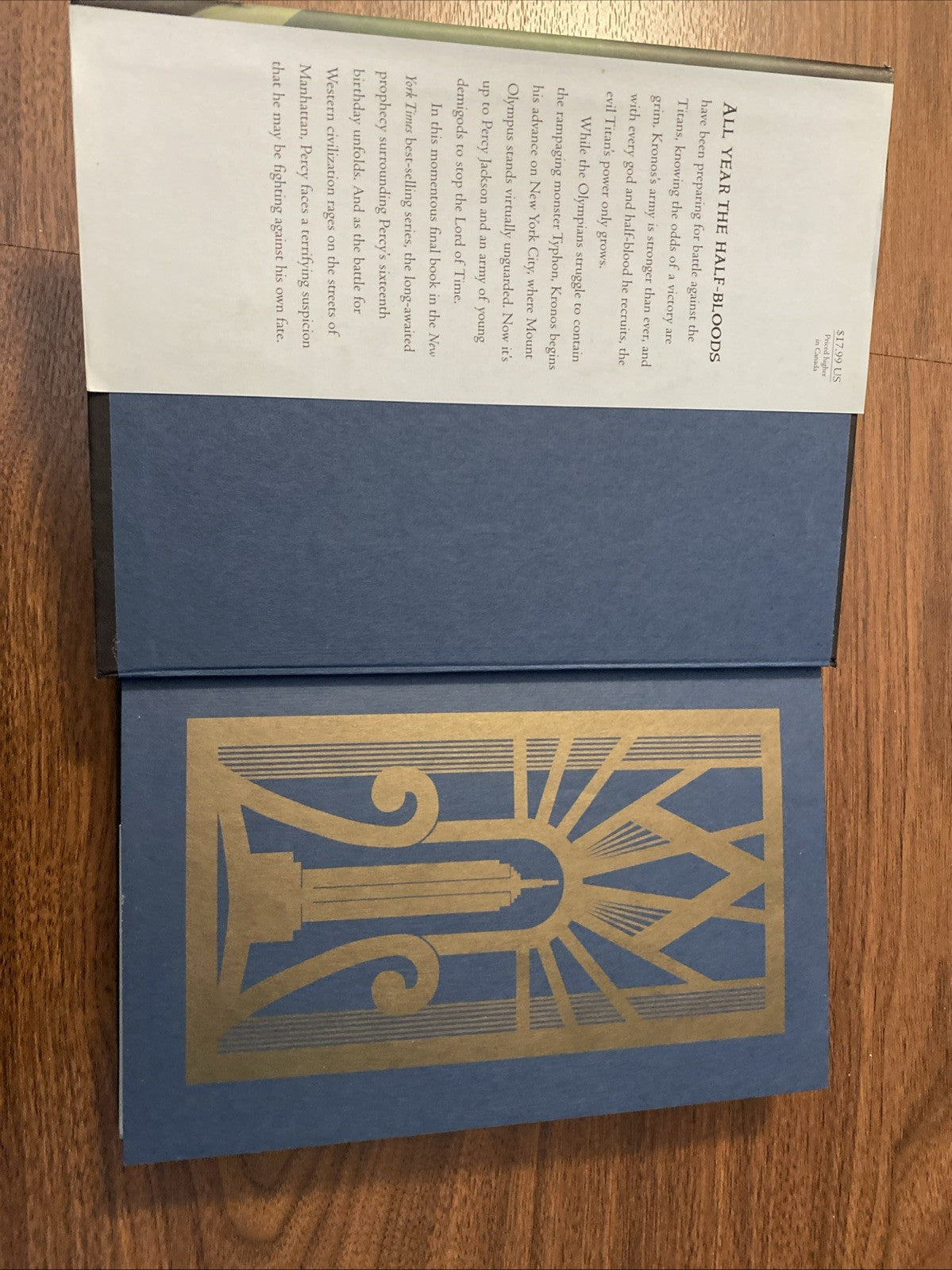 Percy Jackson The Last Olympian Hardcover 1st Edition  Series Book 5