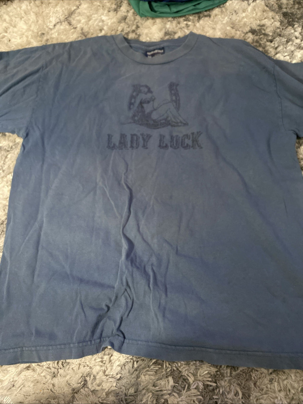 Aeropostale extra extra large T-shirt lady luck dark blue￼short shirt