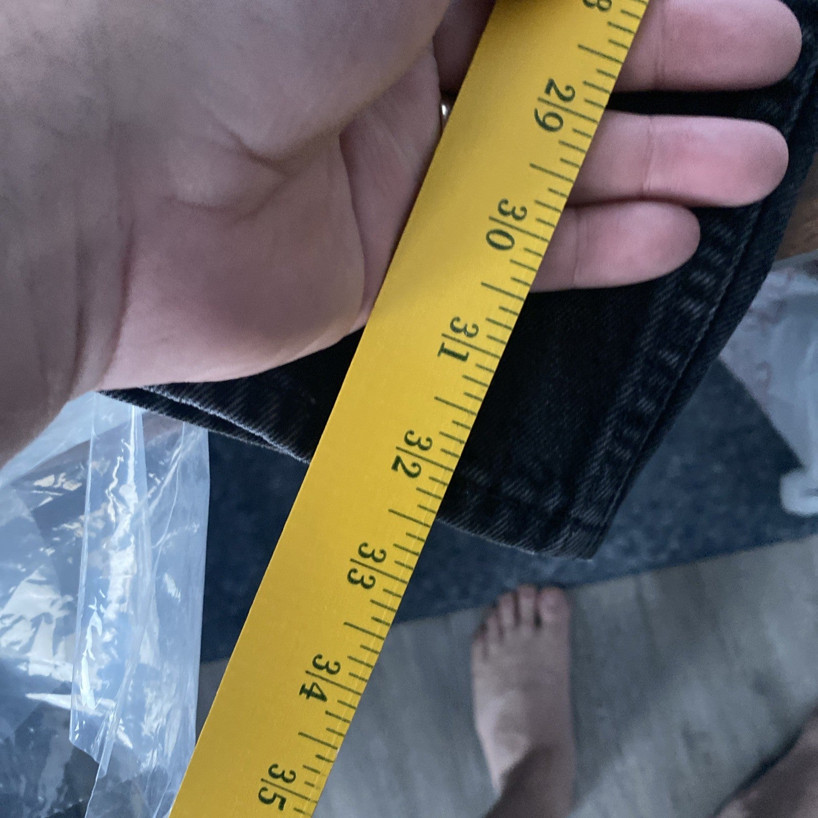 Levi jeans 38X 34 black denim jeans