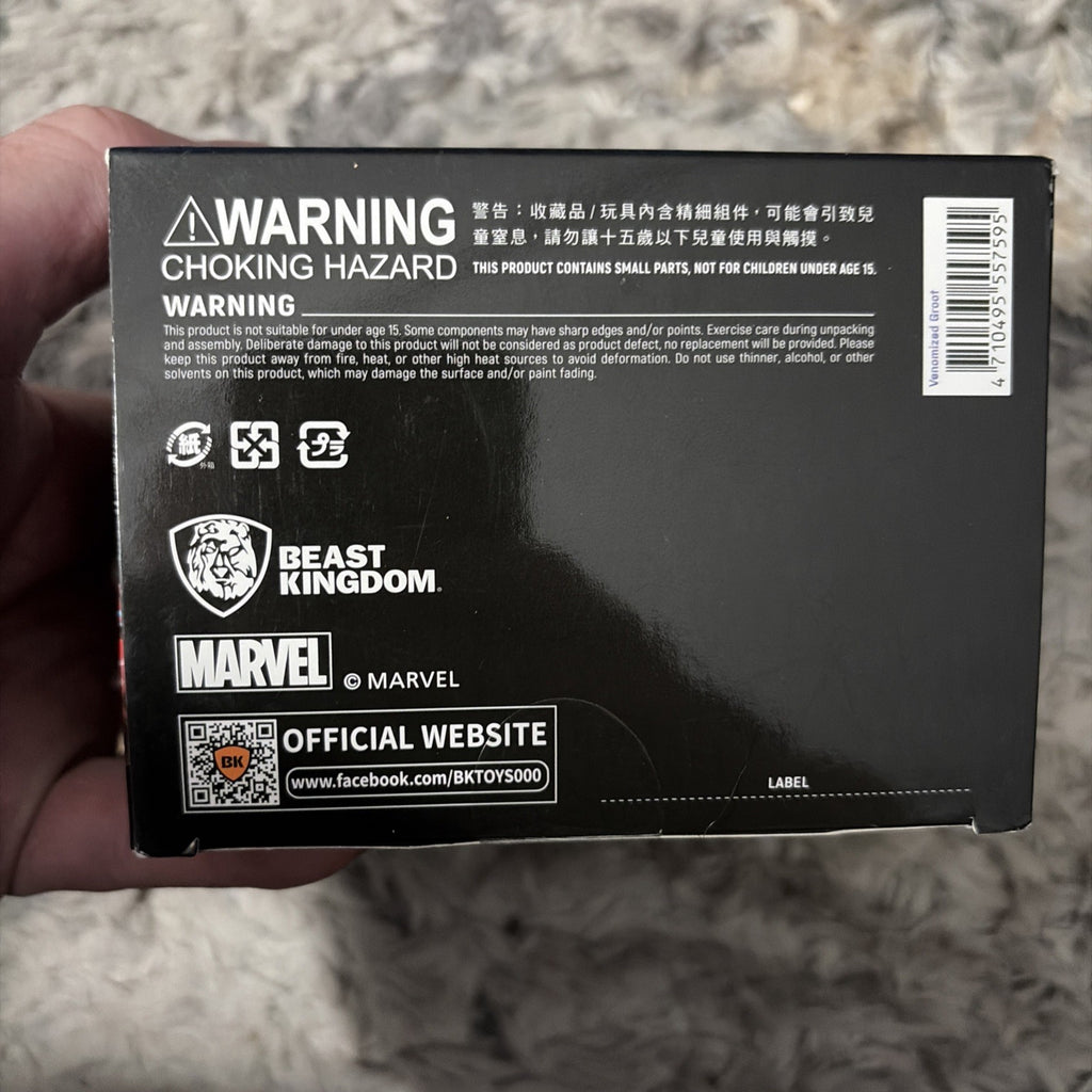 BEAST KINGDOM Mini Egg Attack MEA-018 Maximum Venom Venomized Groot Figure