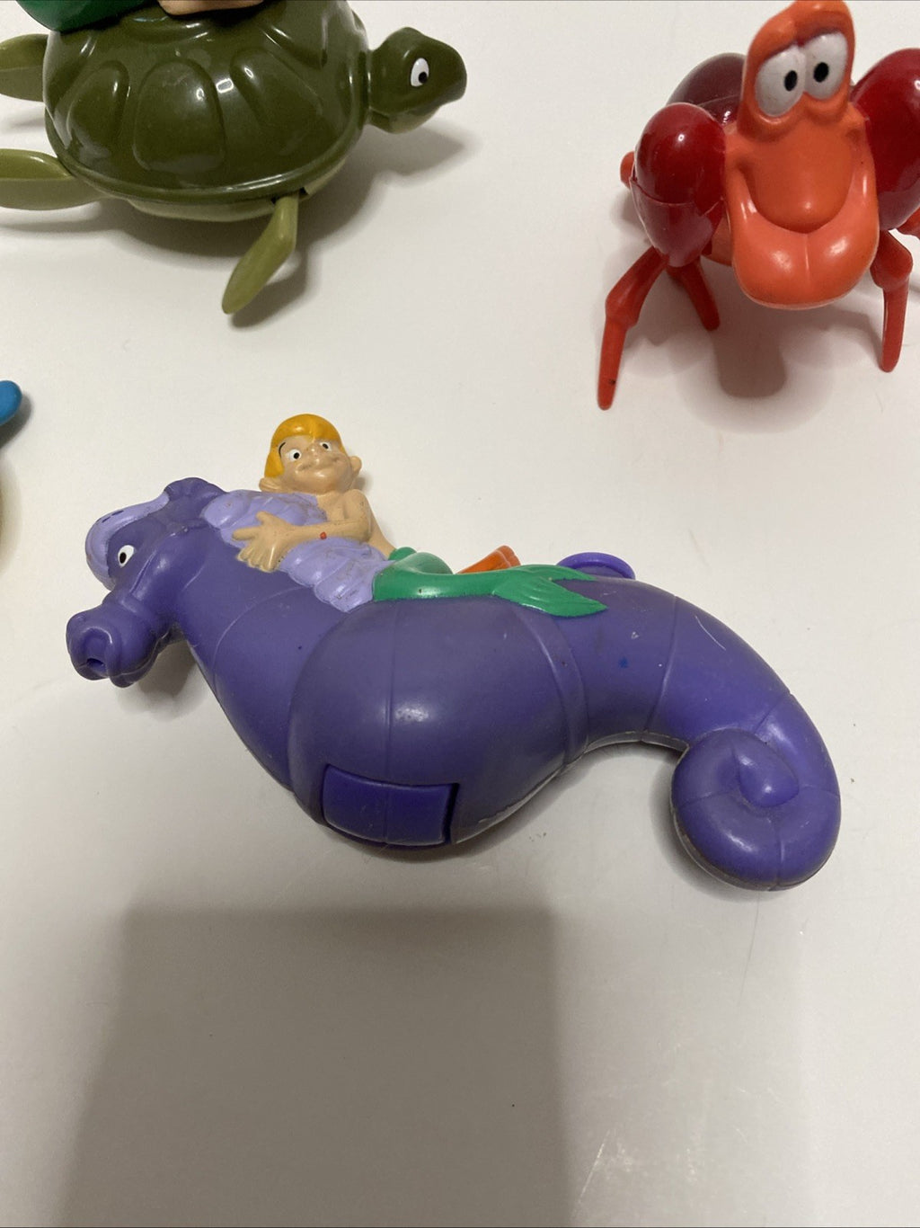 Burger King 1993 - The Little Mermaid - Complete Set of 4