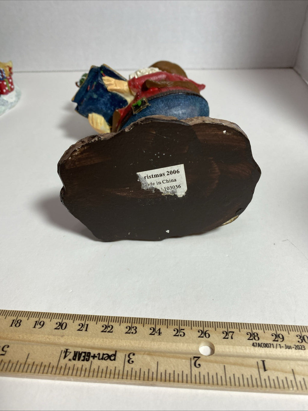 Vintage Shelf Sitting Rodeo Western Cowboy Christmas Cactus Shelf Sitters