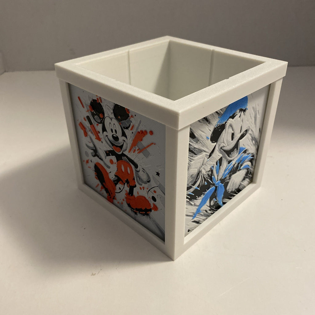Lofi layers 3-D printing Disney Mickey Mouse storage box