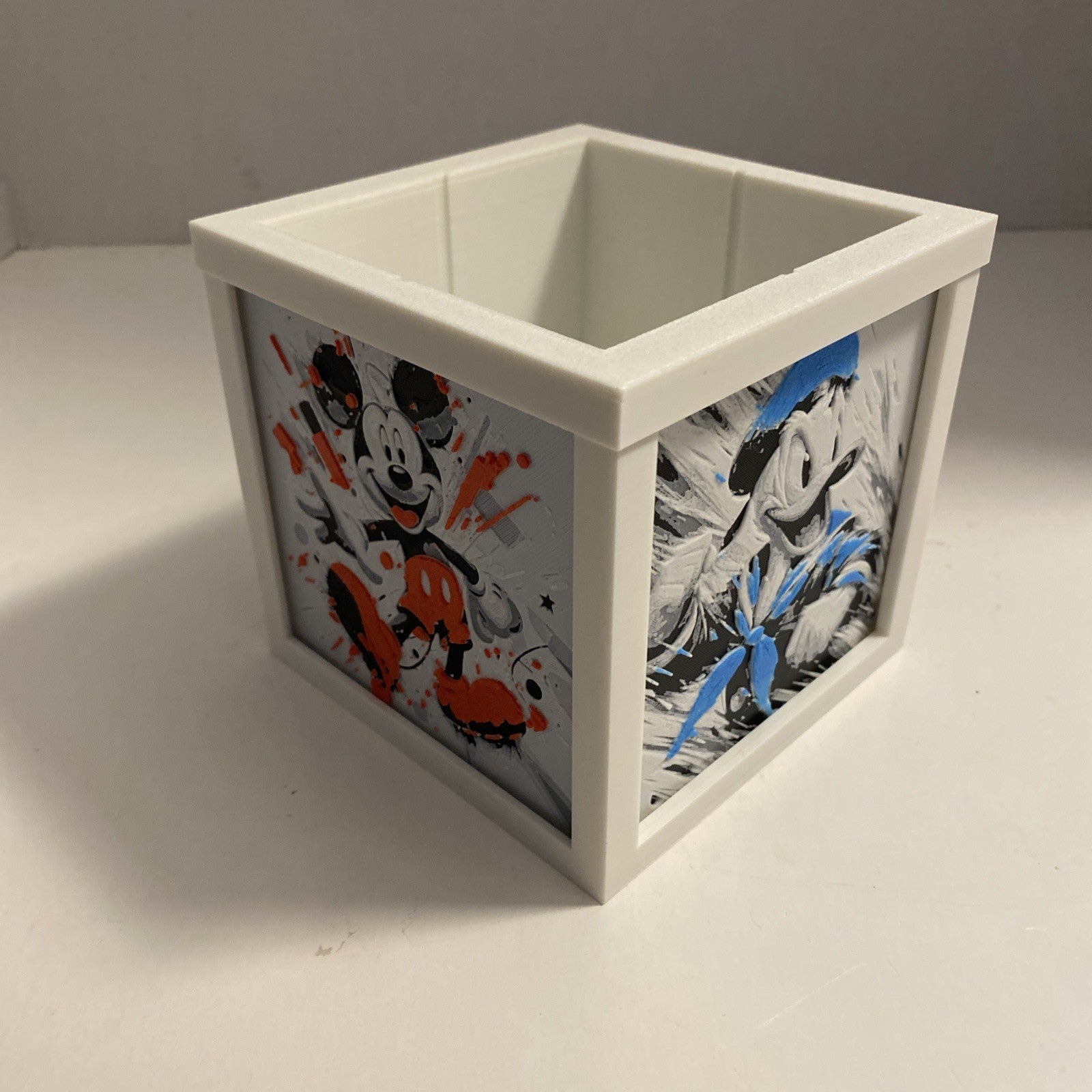 Lofi layers 3-D printing Disney Mickey Mouse storage box