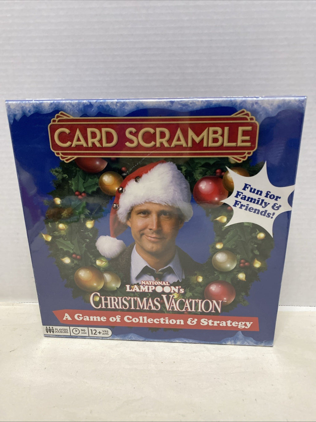 National Lampoon Christmas Vacation Card Scramble Game Chevy Chase Griswold