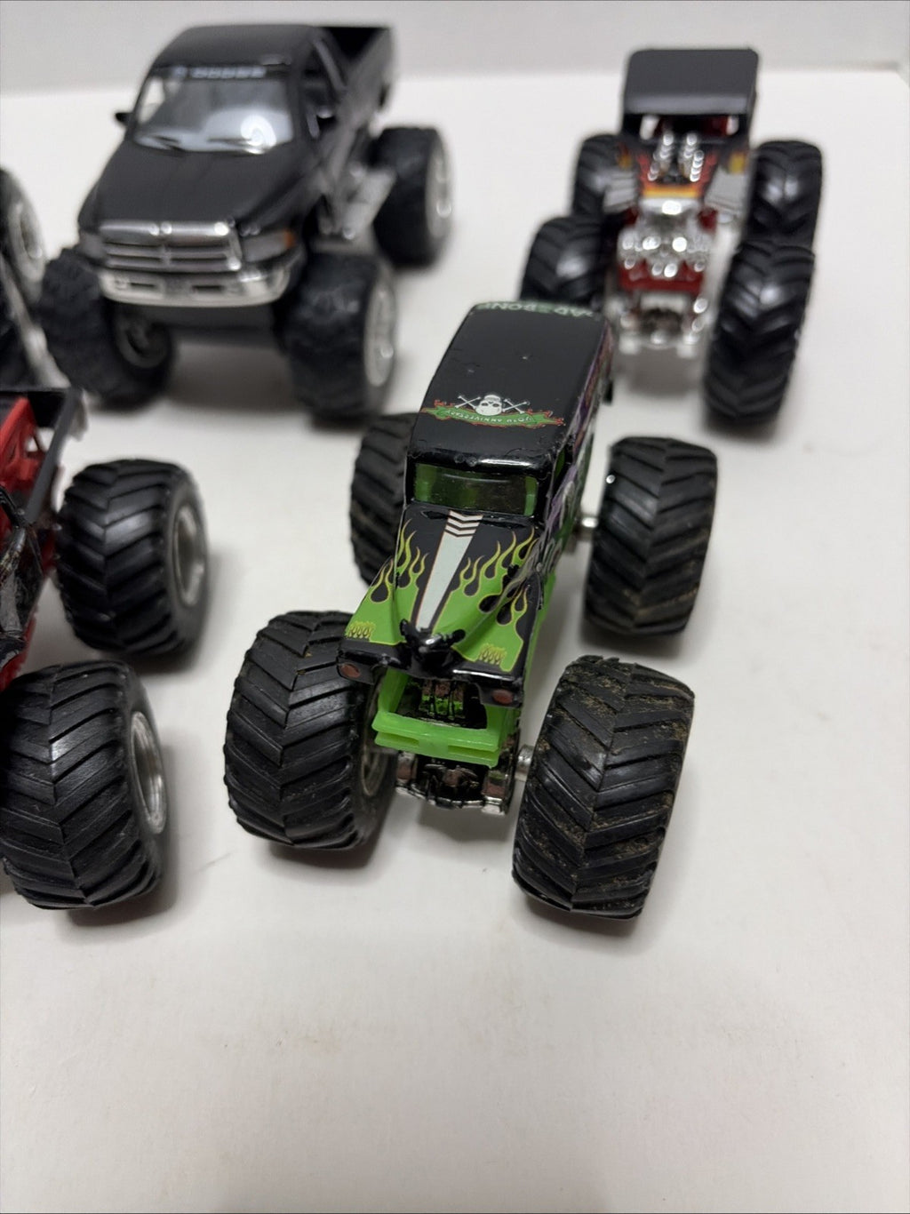 Monster Jam Lot Of 7 Diecast 1:64 Scale Monster Trucks