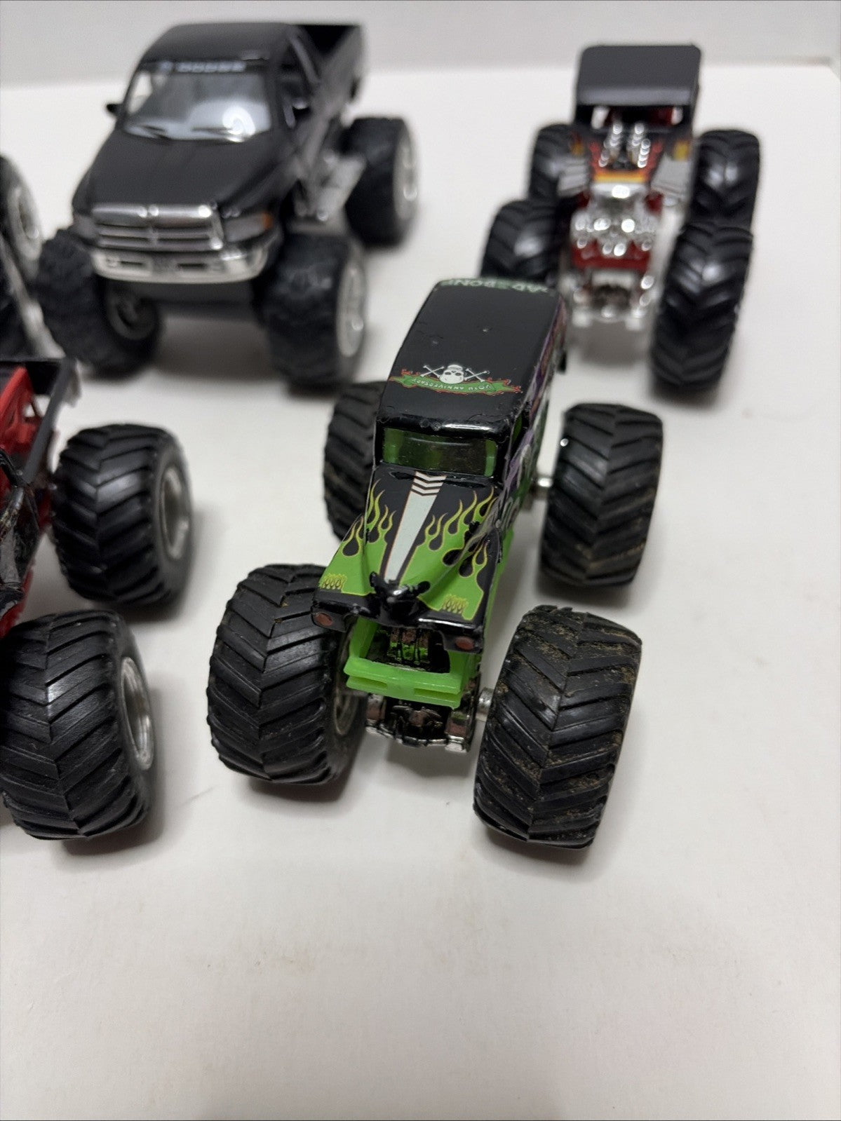 Monster Jam Lot Of 7 Diecast 1:64 Scale Monster Trucks
