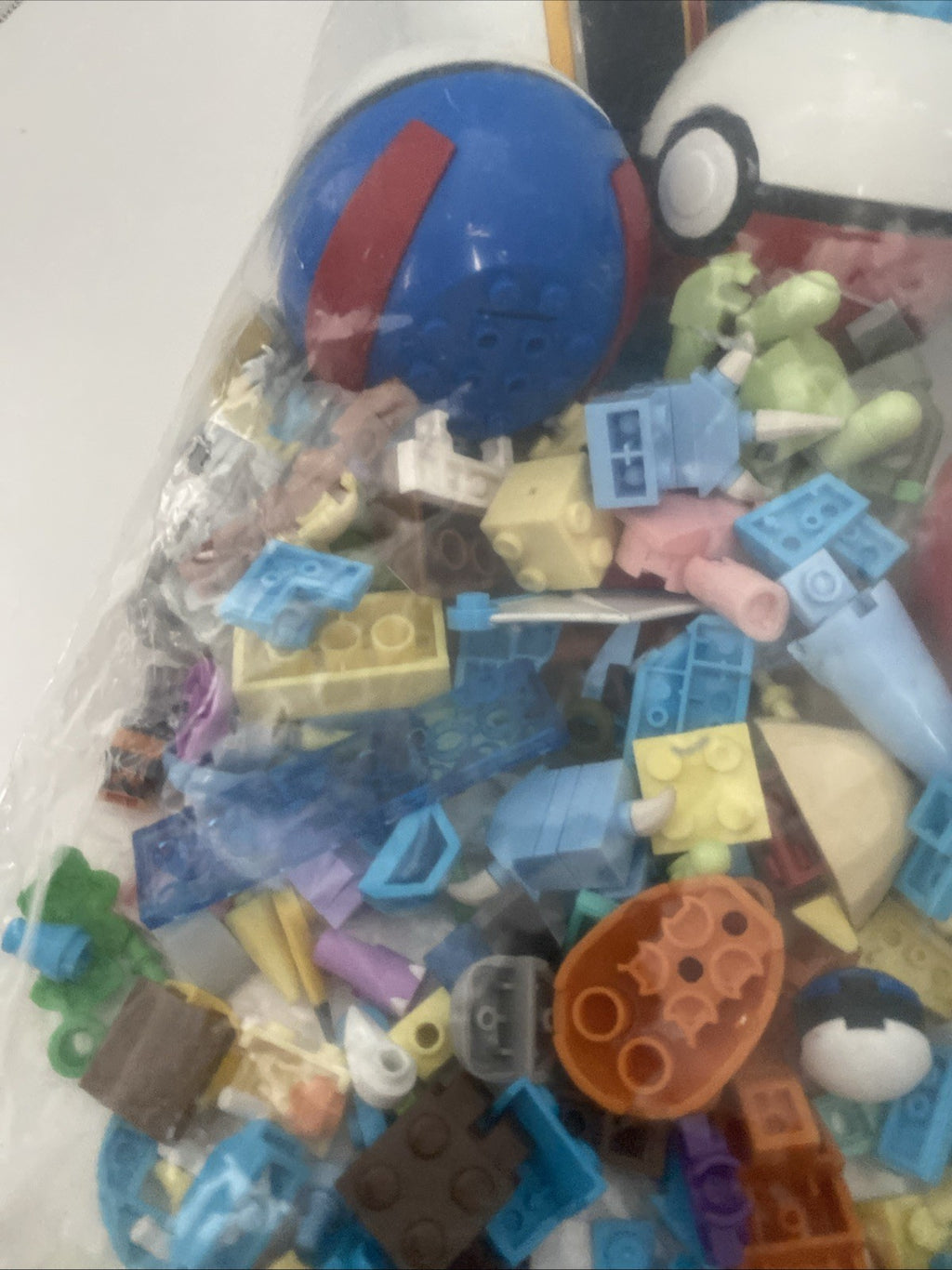 Pokémon Legos and Pokémon McDonald’s land toys bulk just under 2 pounds