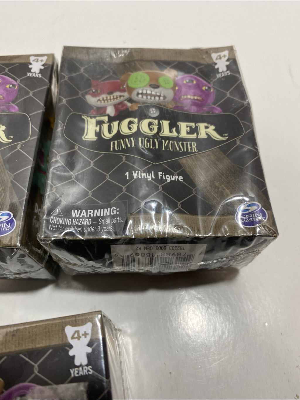 3x FUGGLER Funny Ugly Monster * Vinyl Mini Figure Blind Box - NEW Spin Masters