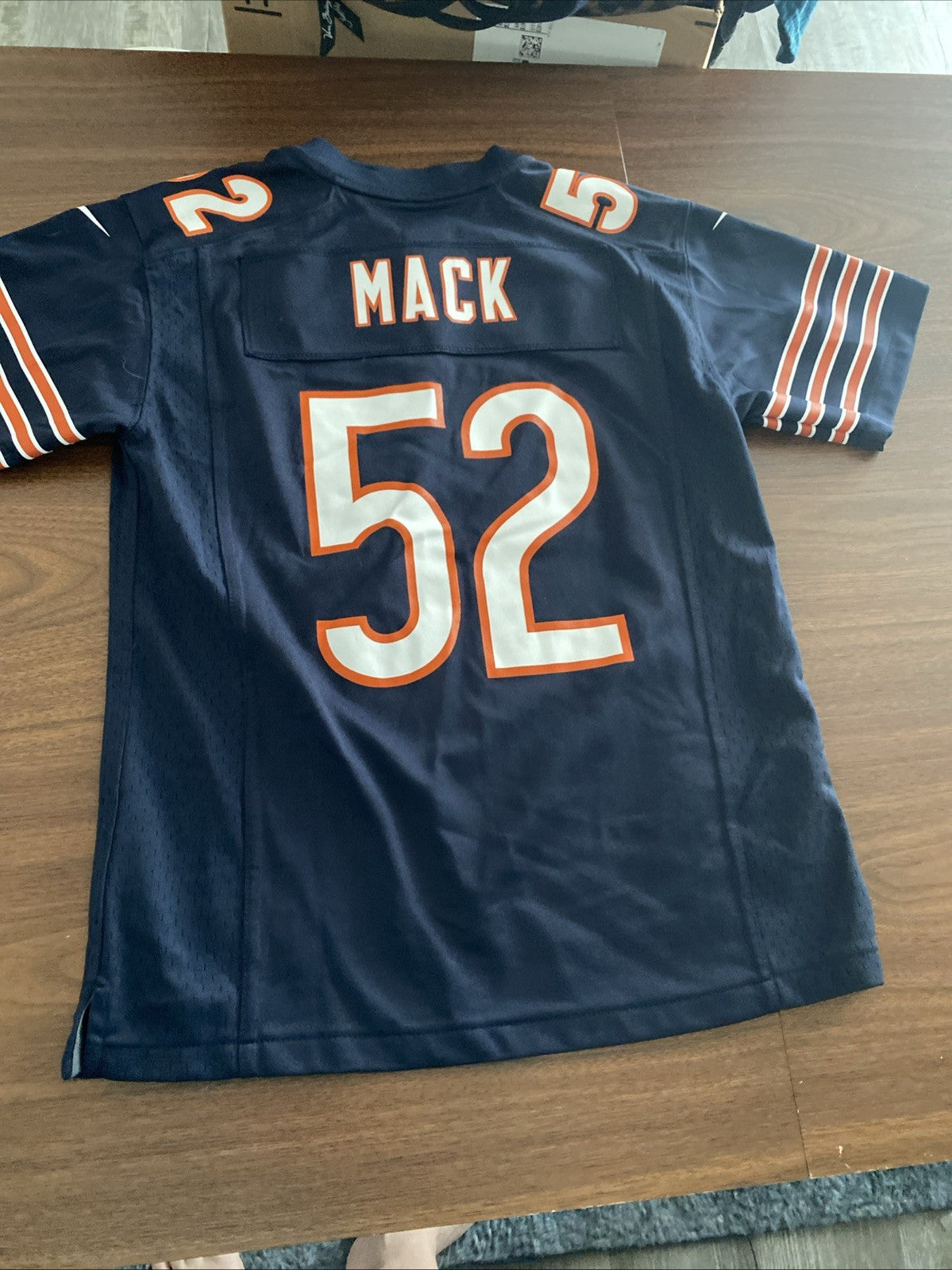 Nike Chicago Bears Football Jersey Youth Medium M 12/14 Blue NFL Khalil Mack 52