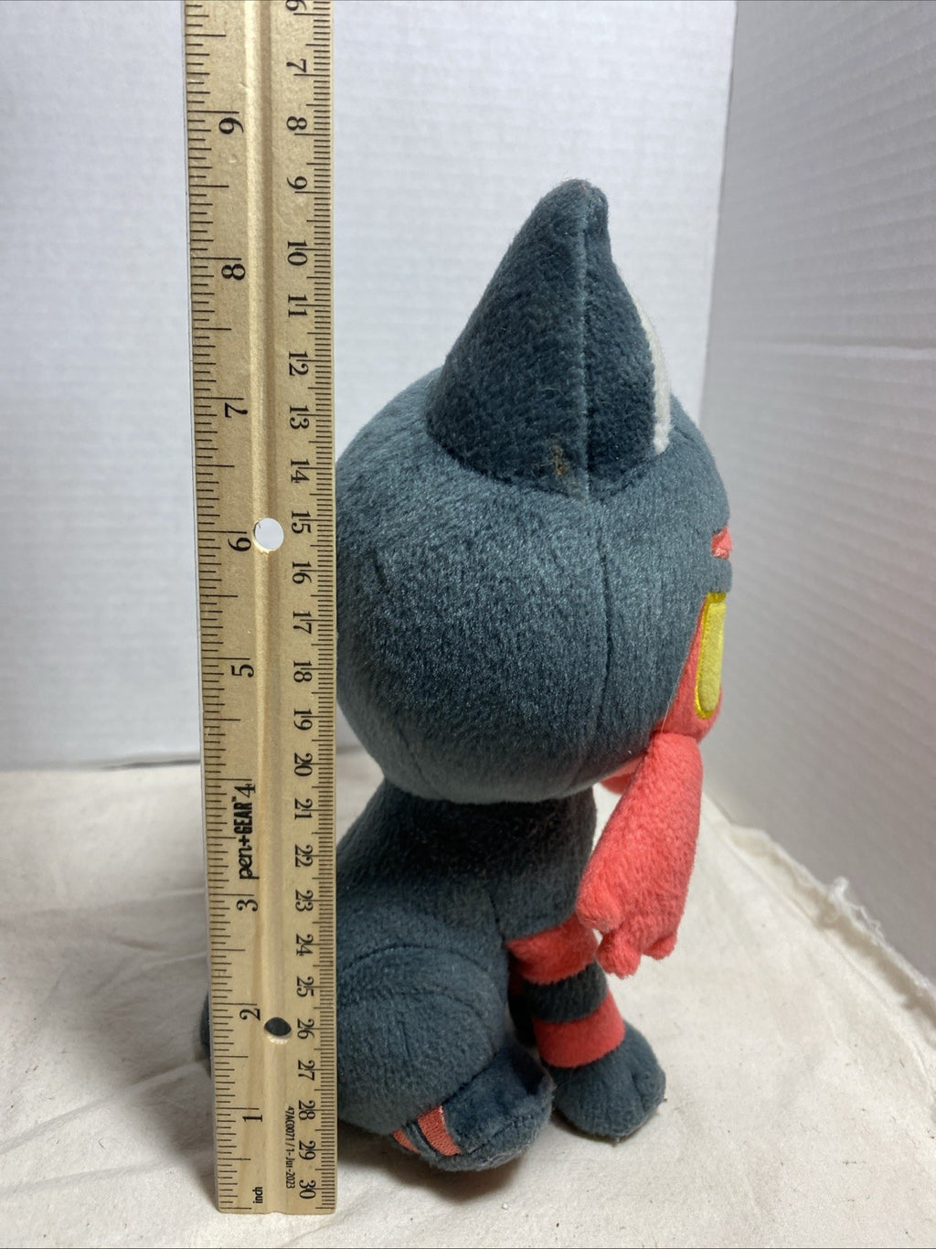 Litten Pokemon Center 2017 Plush 5" Toy Doll Japan