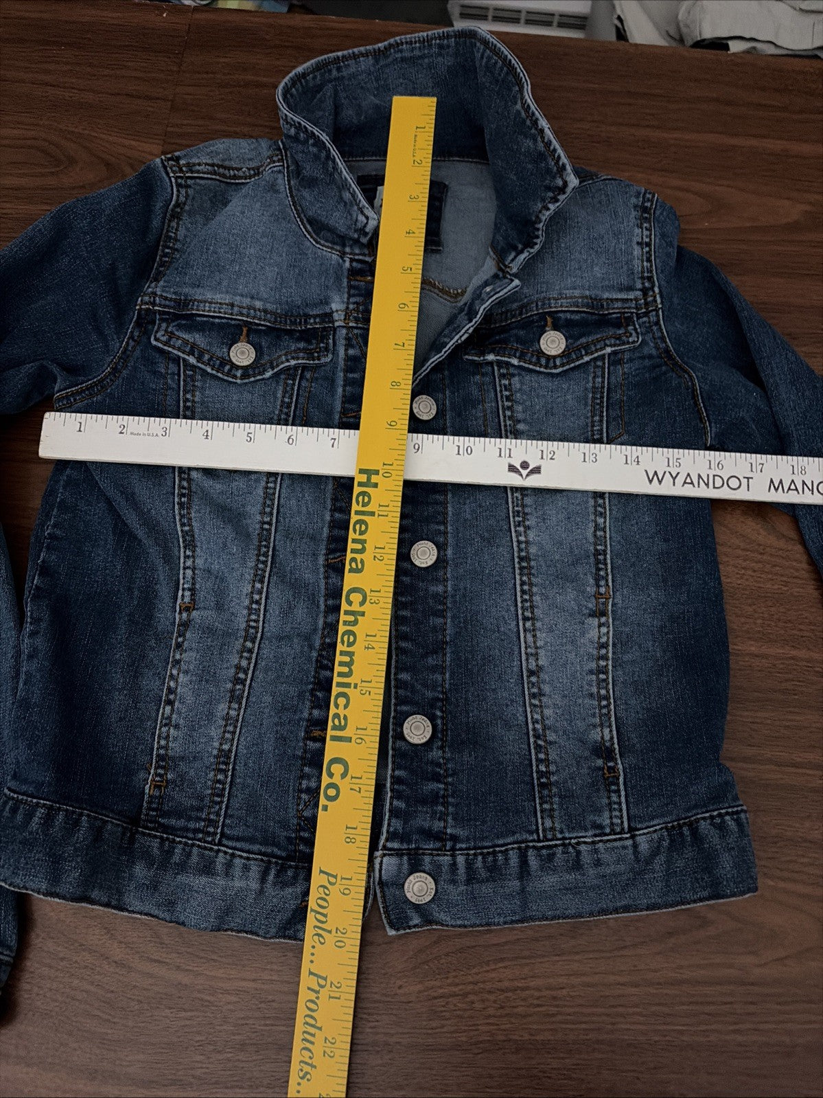 Mudd Girls Size 16 Denim Jacket