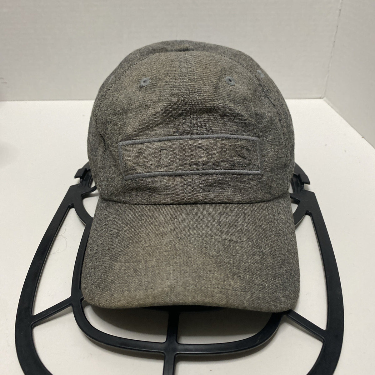 Adidas gray baseball cap grayed Out