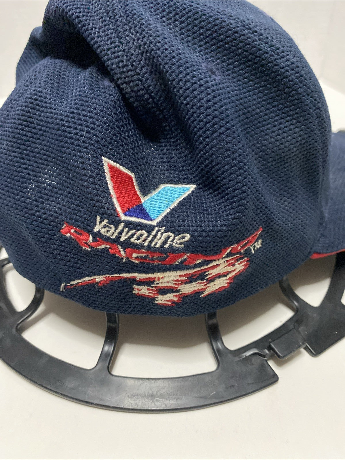 DAYTONA 500 INTERNATIONAL SPEEDWAY HAT 2004 NASCAR VALVOLINE BLUE MEDIUM FITTED