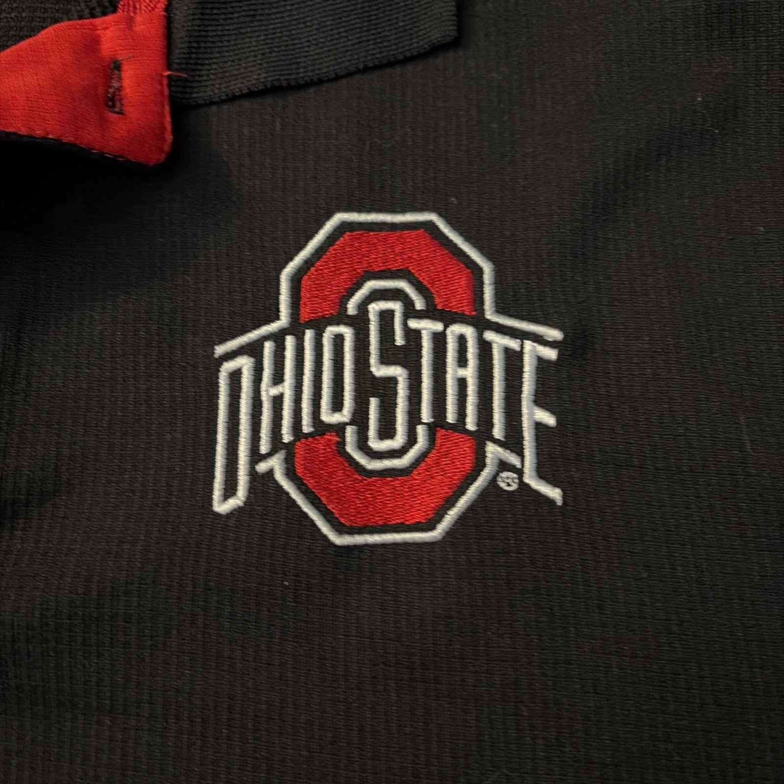 The Ohio State University Buckeyes Men’s Large Polo Short Sleeve Shirt