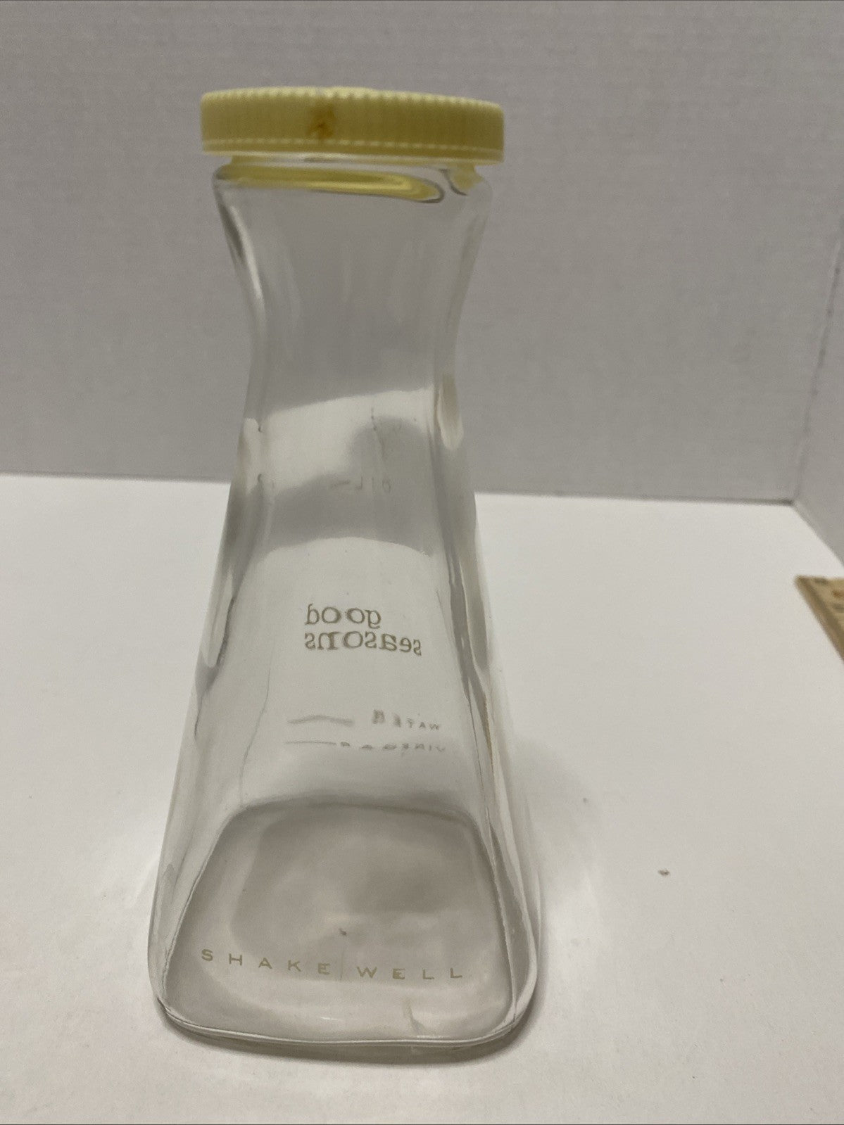 Vintage Good Seasons Glass Salad Dressing Cruet for Mix, Oil & Vinegar 6"