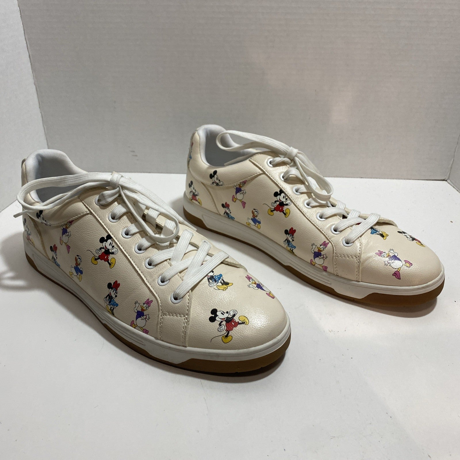 Aldo Disney 100 year Anniversary Leather Sneakers Men’s Size 12
