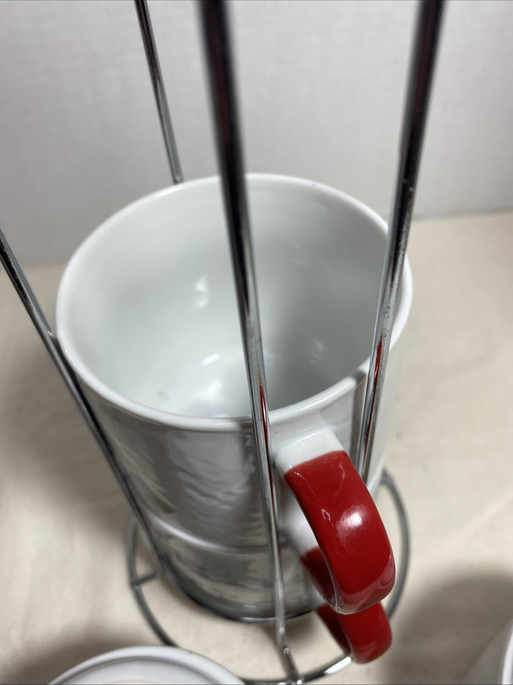 Adorable Gnome Coffee Tea Espresso Cup Mug Set And Holder