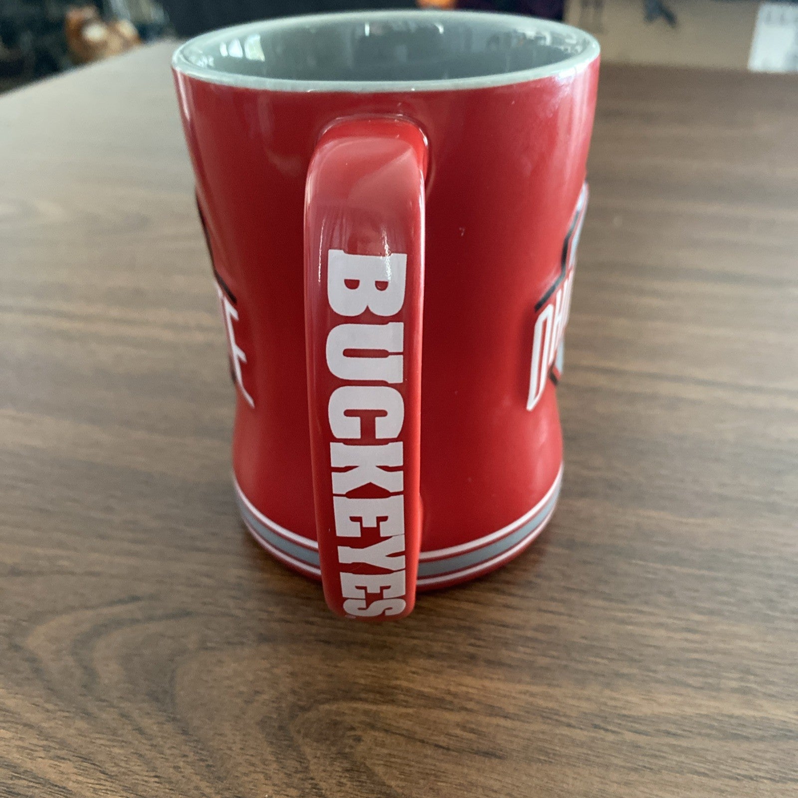 Ohio State Buckeyes Mug Red Black Gray