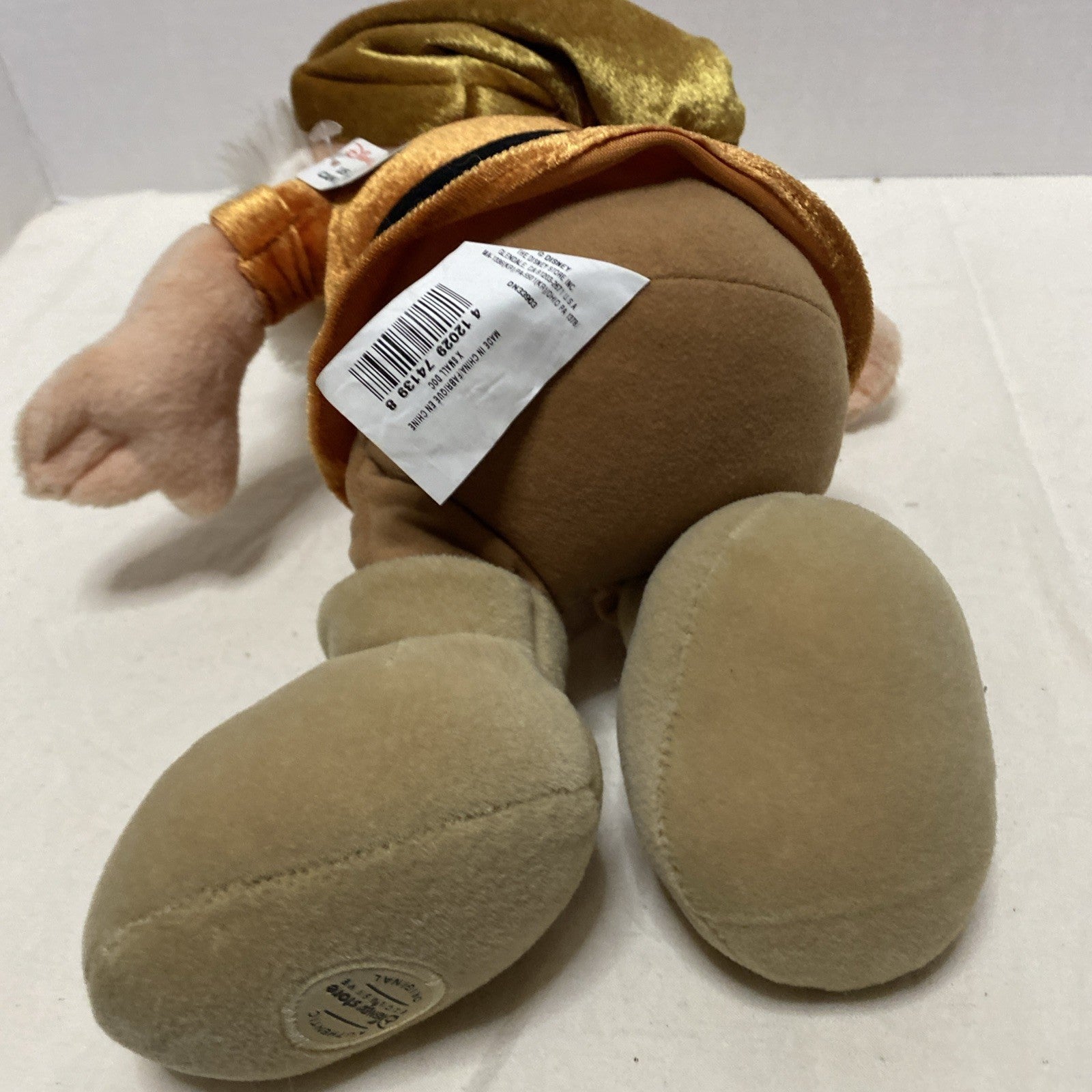 DISNEY Snow White SEVEN DWARFS "DOC" Original Stuff Plush Storybook Character