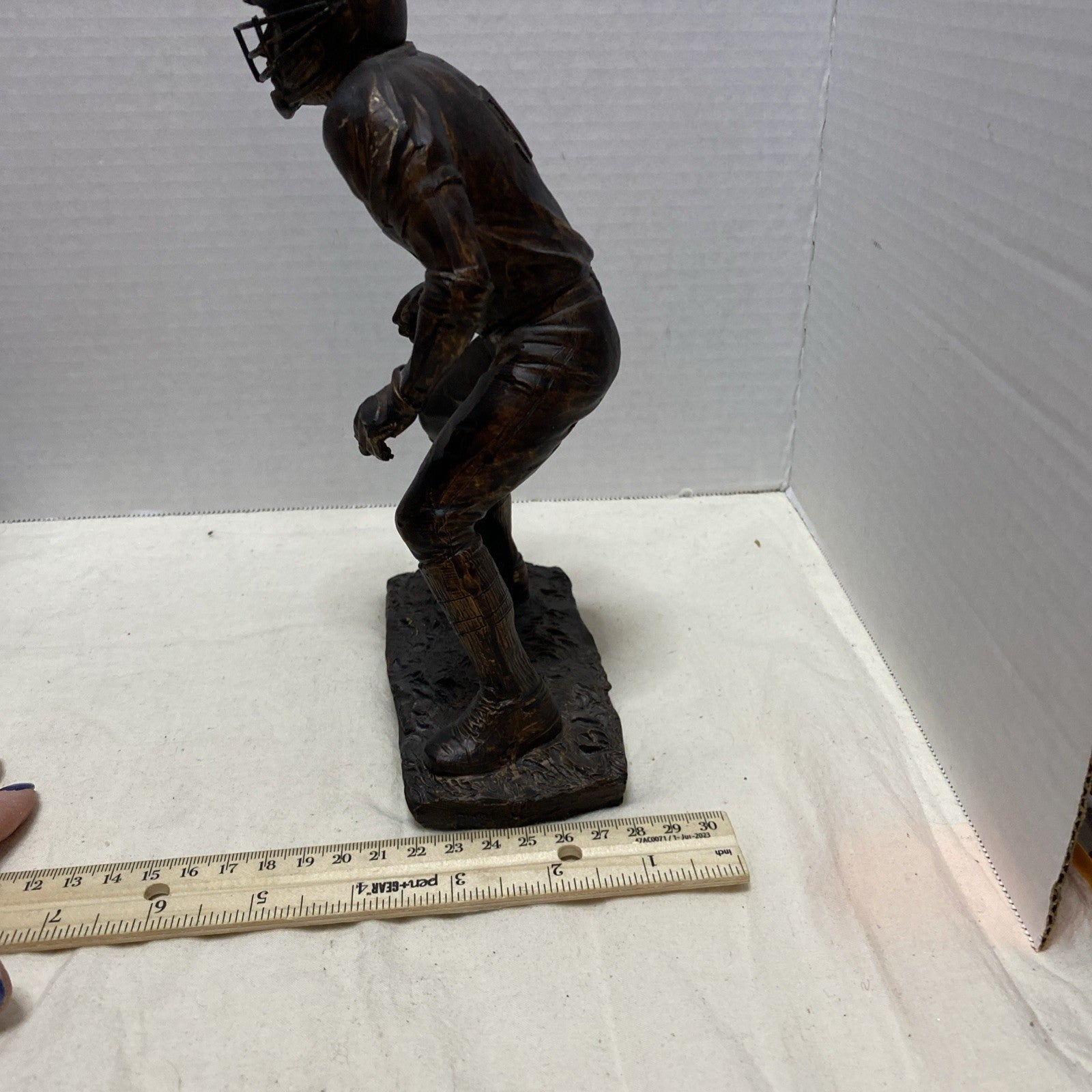 Bronze Football Player Figurine #51