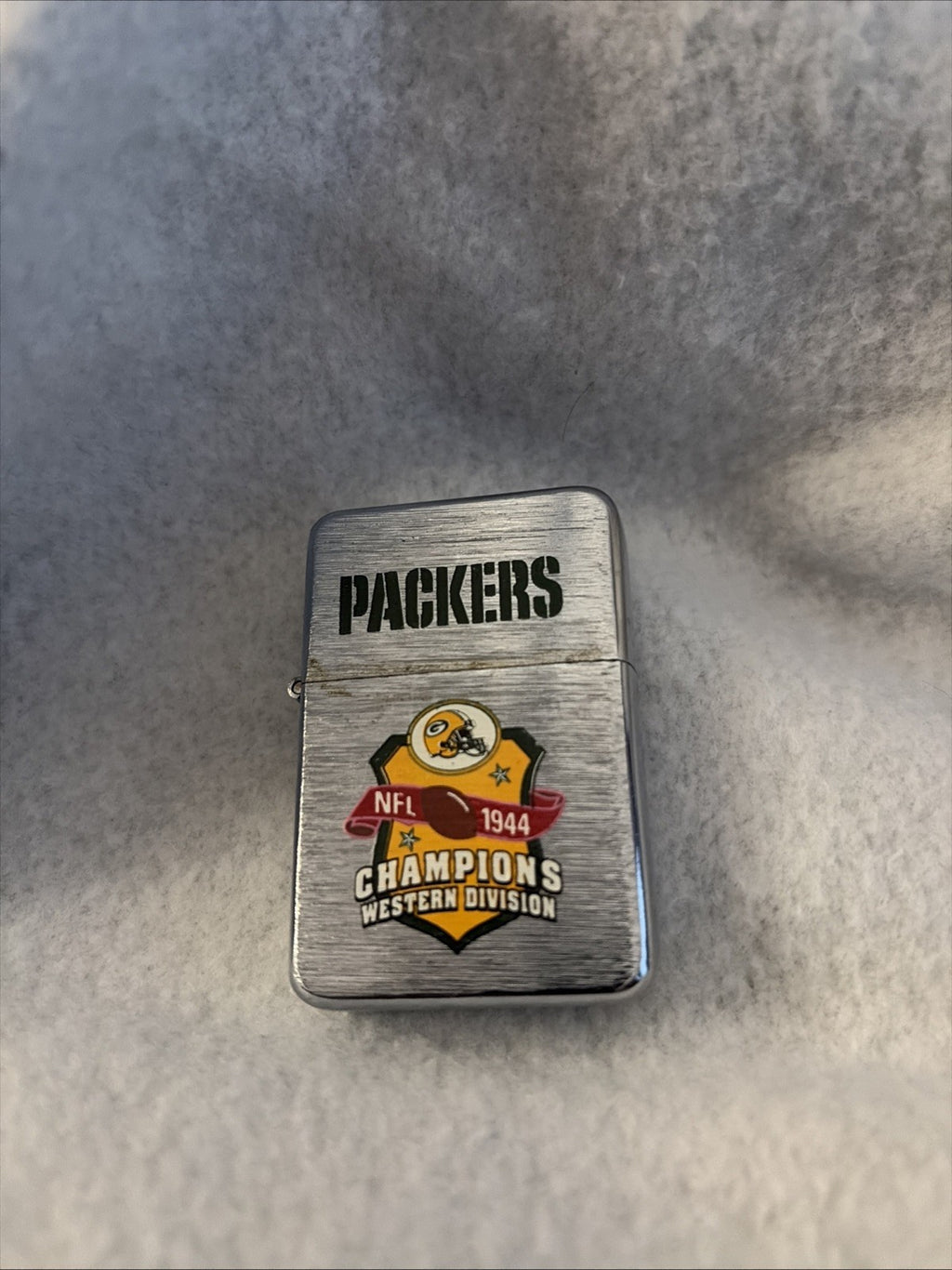 Zippo Lighter Nfl Green Bay Packers 1944 Western Division Champions