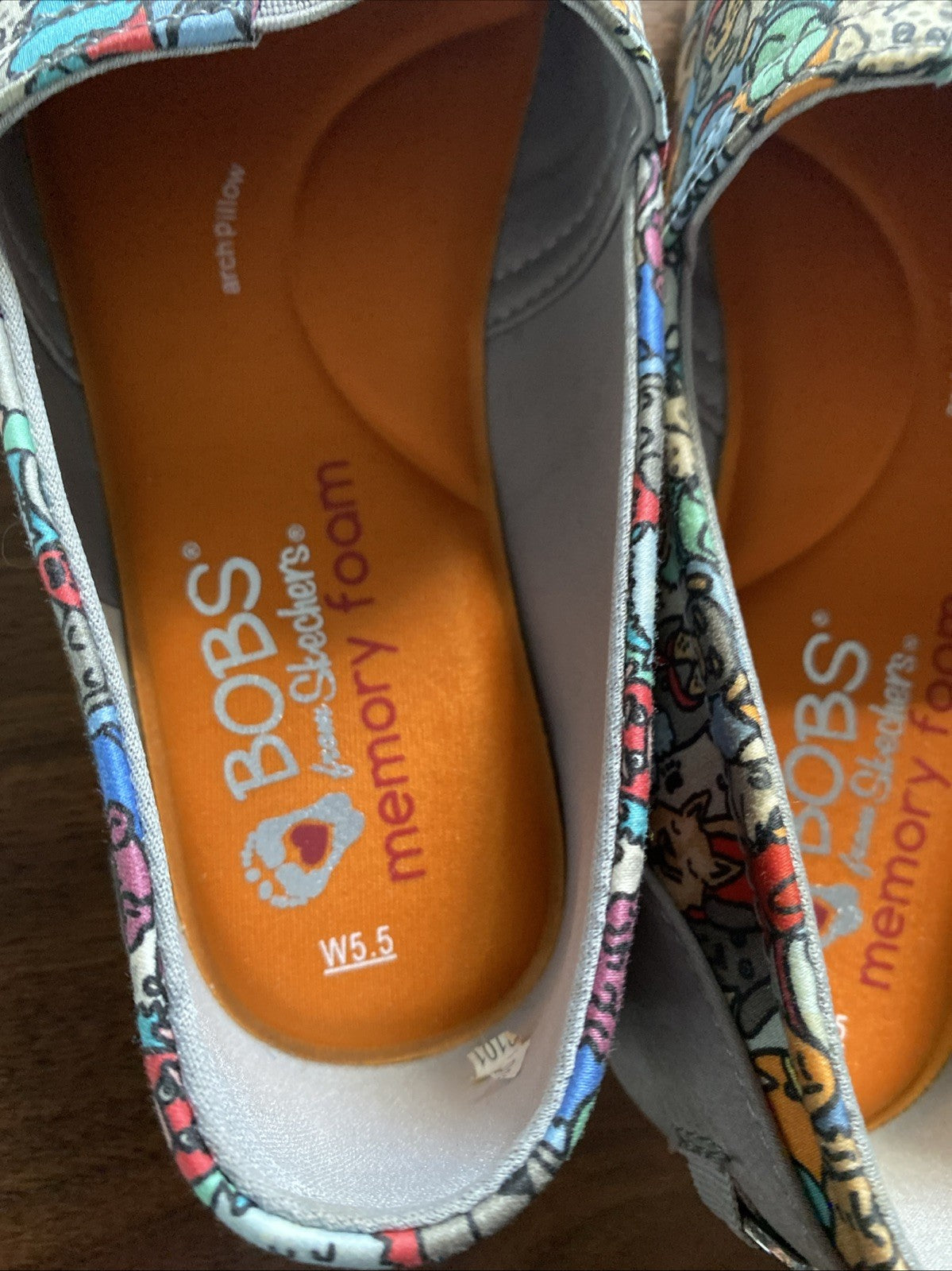 Skechers Women's BOBS for Dogs Slip On Plush Woof Dog Party Flat Women’s 5.5