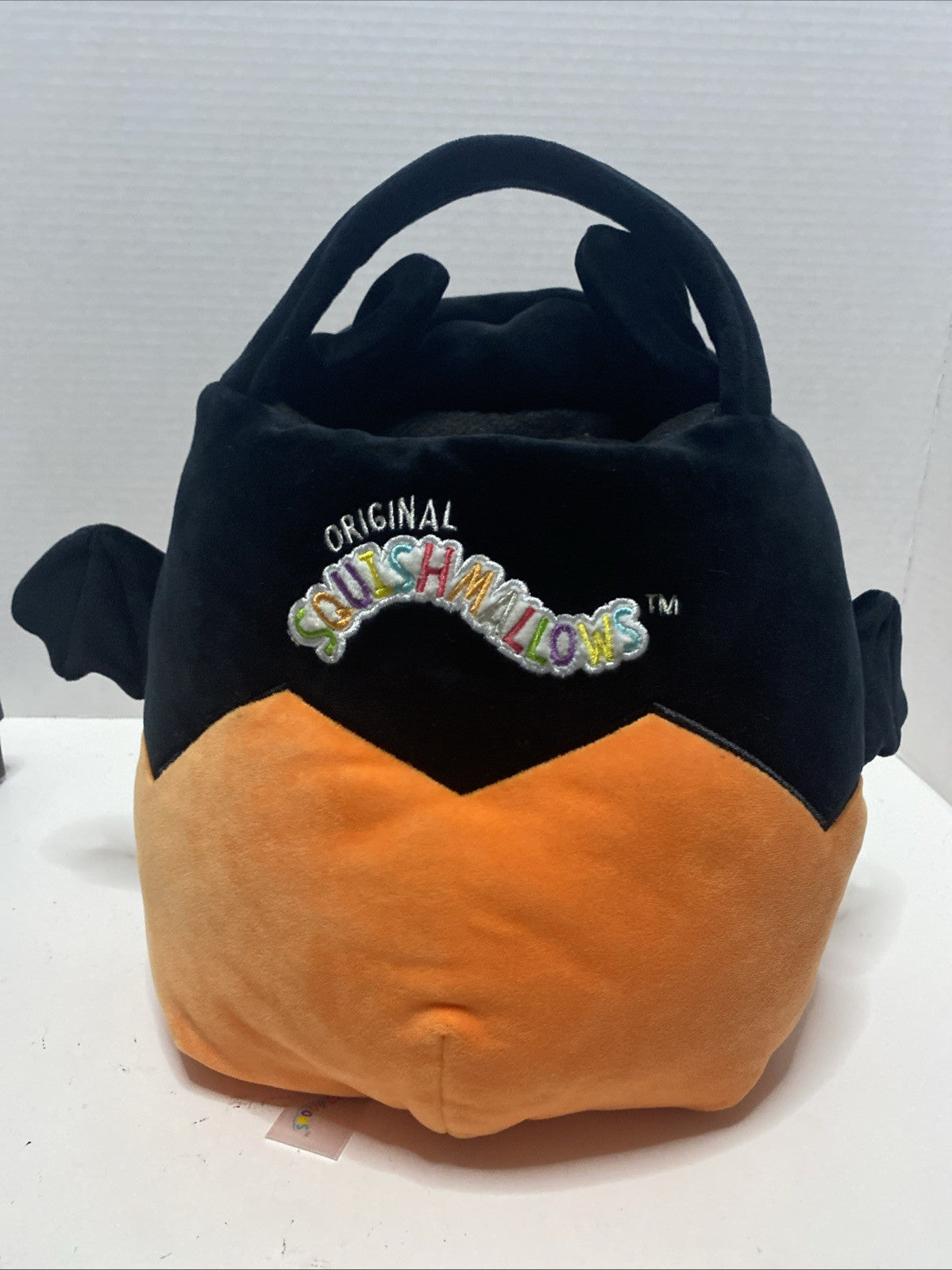 Original 12" Squishmallow Halloween Emily Black Bat Pumpkin Plush Soft KellyToy