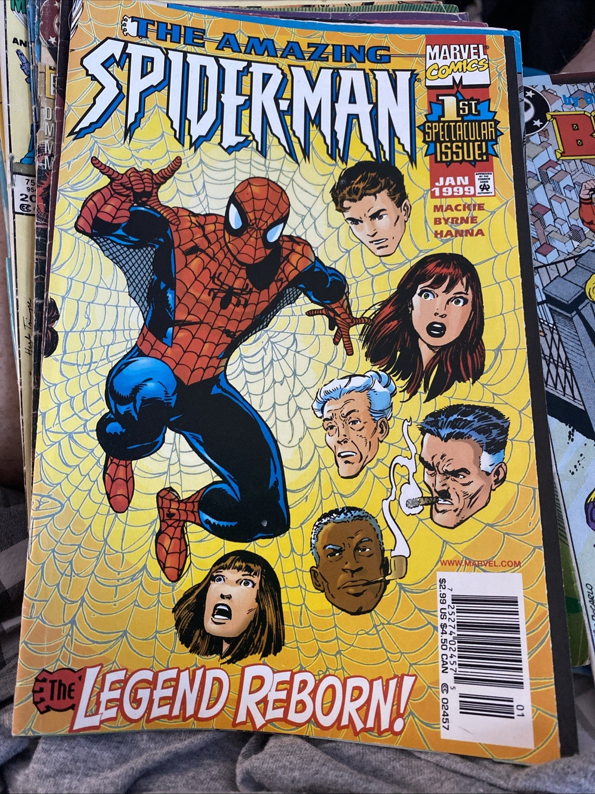 Amazing Spider-Man #1 Marvel Comics 1999 Volume 2 Legend Reborn