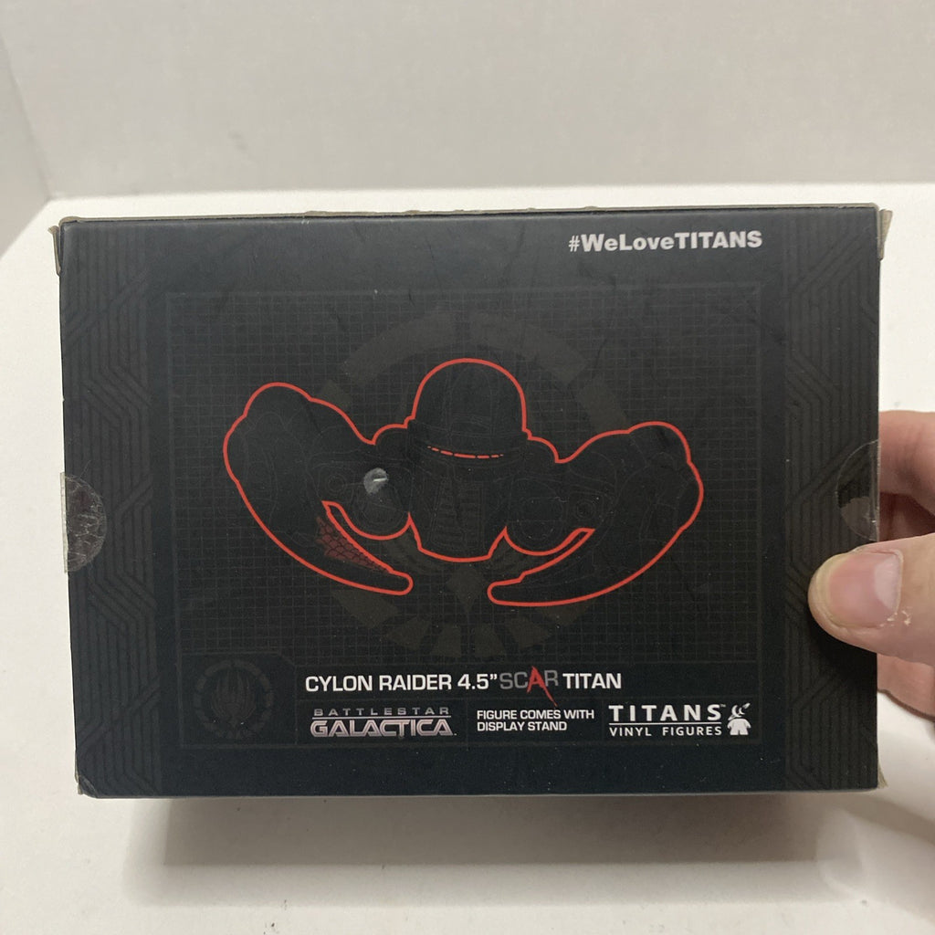 Loot Crate Battlestar Galactica Cylon Raider 4.5" Scar Titan Titans Vinyl Figure