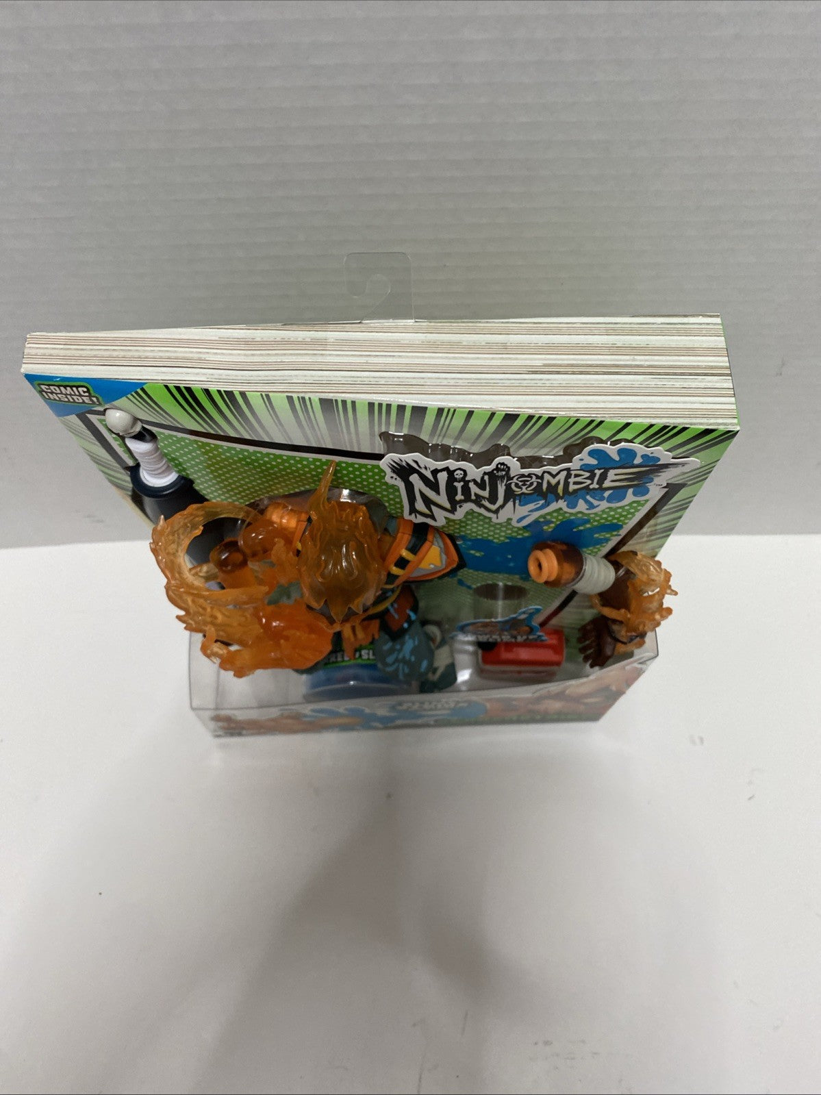 Ninjombie Scorchstrike Action Figure w/Slim & Comic Book #3 New
