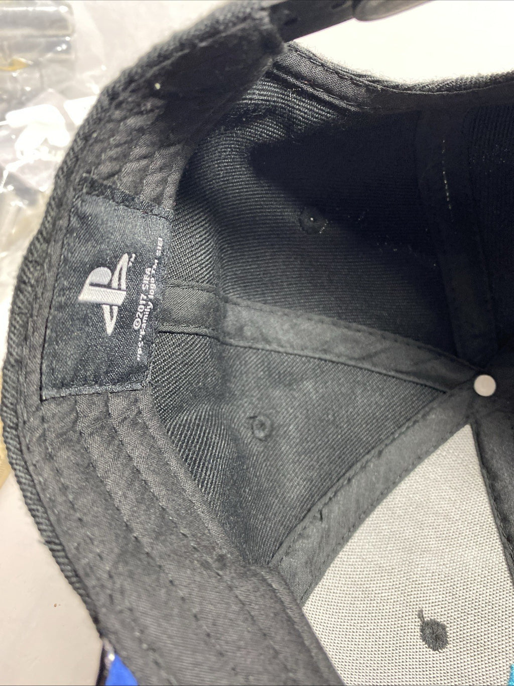 Sony Playstation Controller Buttons Hat Black Snapback Adjustable Cap