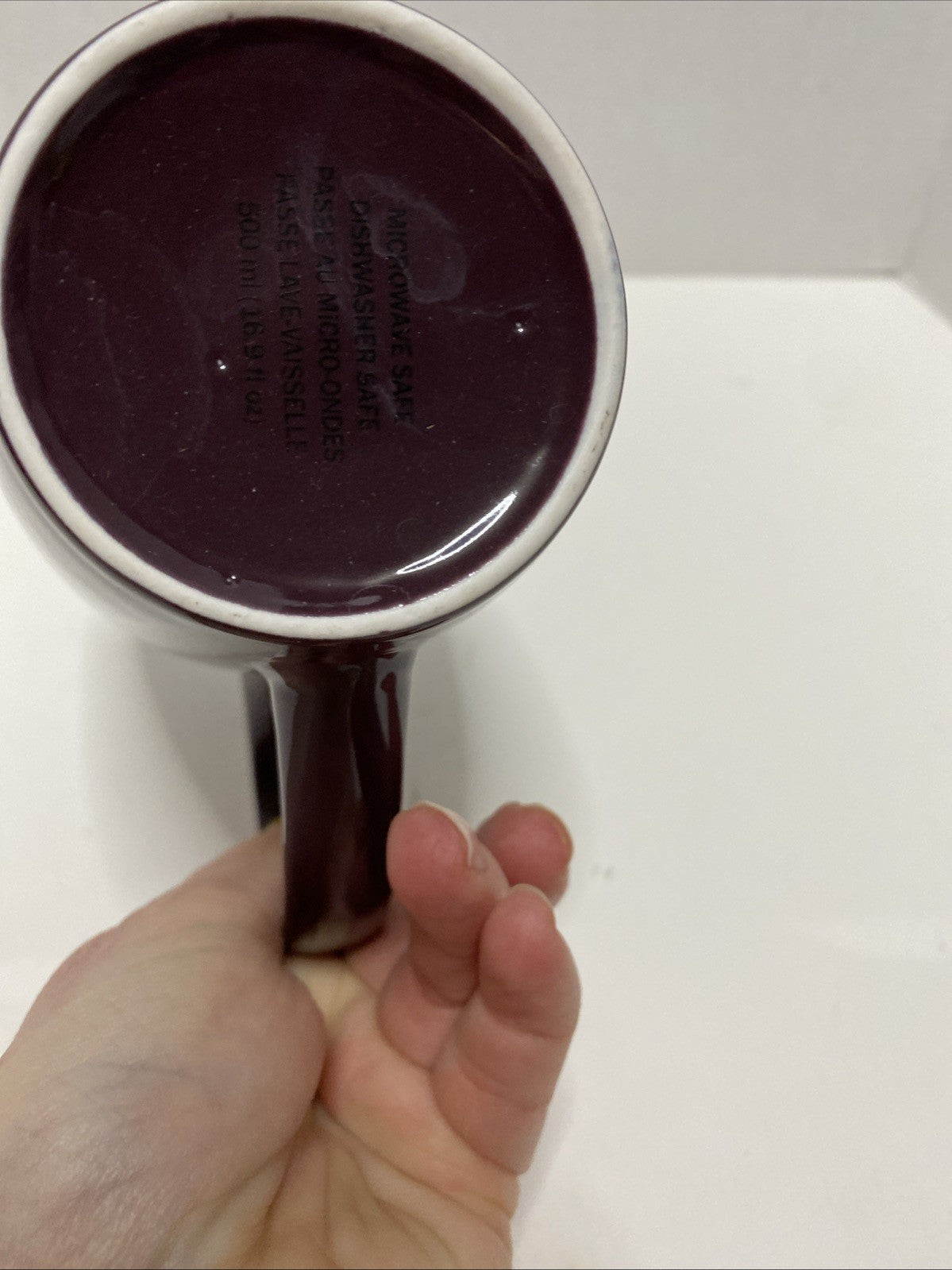 Victoria Secret-"PINK" Gift Love Dark Purple W/Black Logo 16.9 Oz Mug 