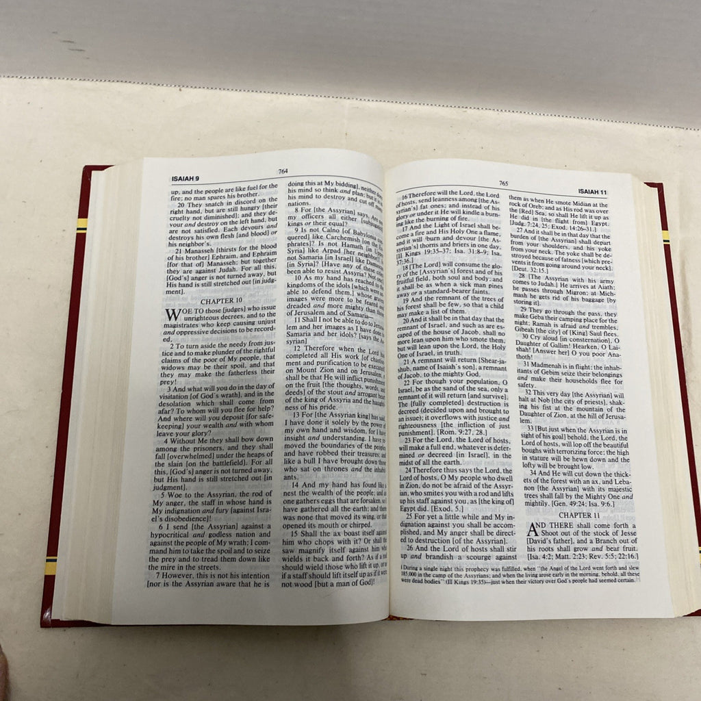 Amplified Bible Classic ~ 1987 AMPC ~ Hardcover ~ First Printing Expanded Ed.