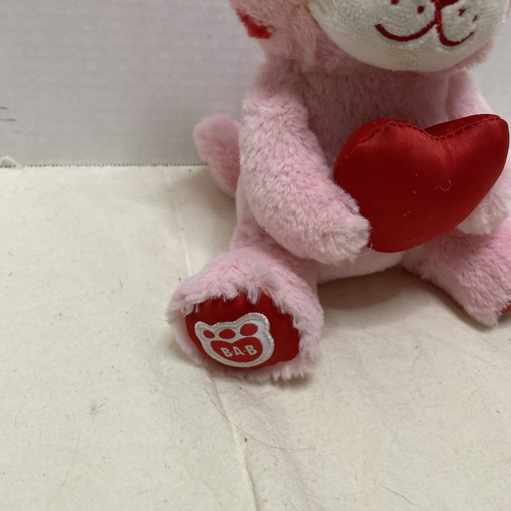 Build a Bear Buddies Pink Tiger Heart Smallfrys 7" Plush
